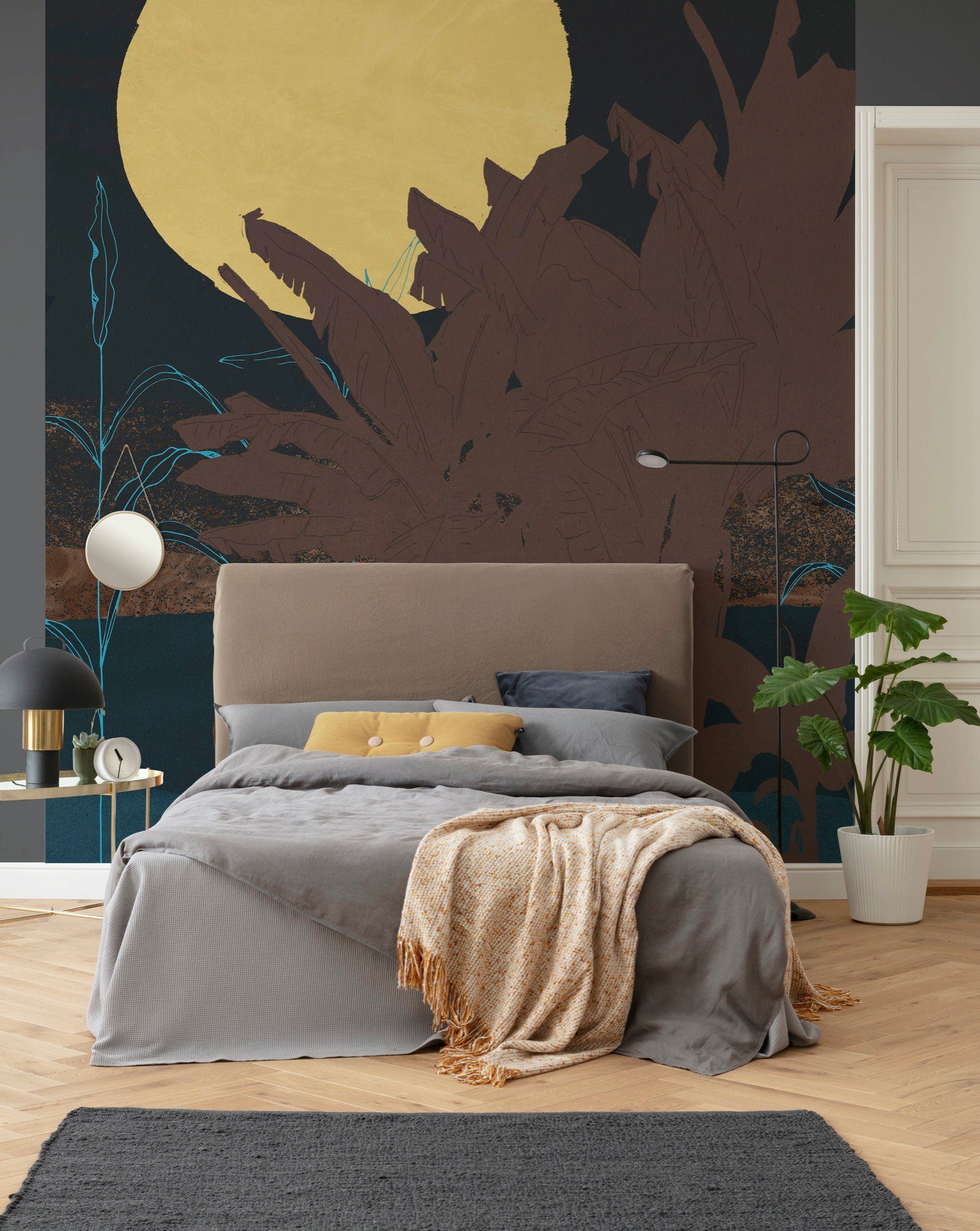 Komar Vliesbehang Digitale print vlies - Supermoon - Afmeting 250 x 280 cm