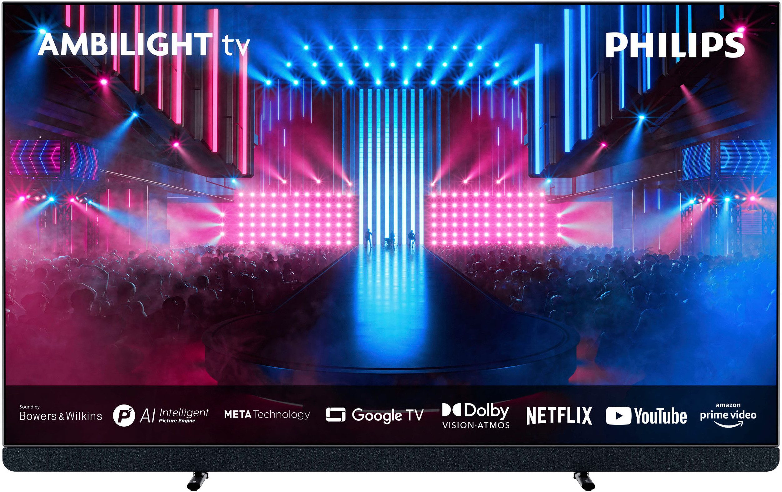 Philips OLED-TV 55OLED909/12, 138 cm / 55", 4K Ultra HD, Google TV - Smart TV