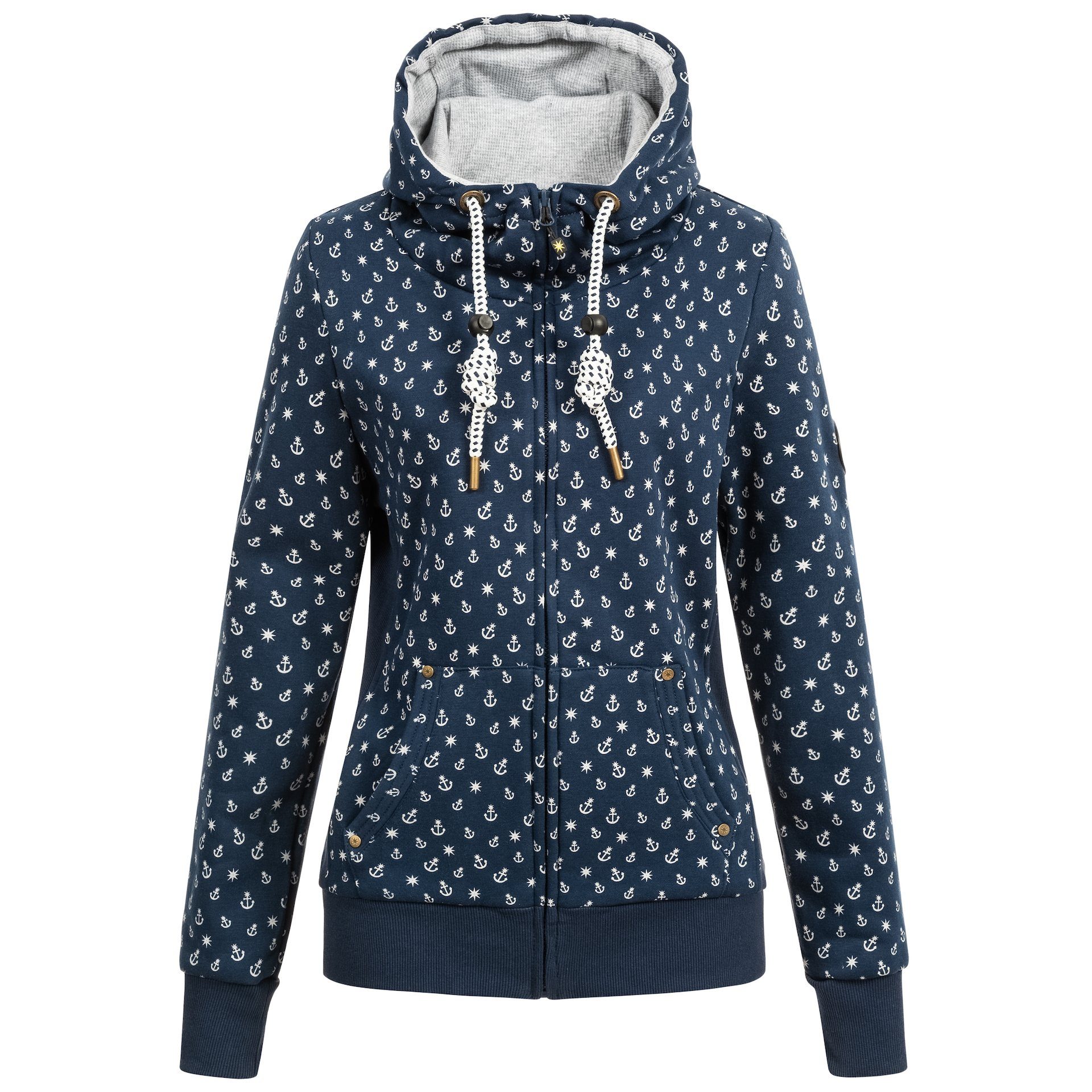 DEPROC Active Hoodie ANCHORAGE Women in casual oversized snit