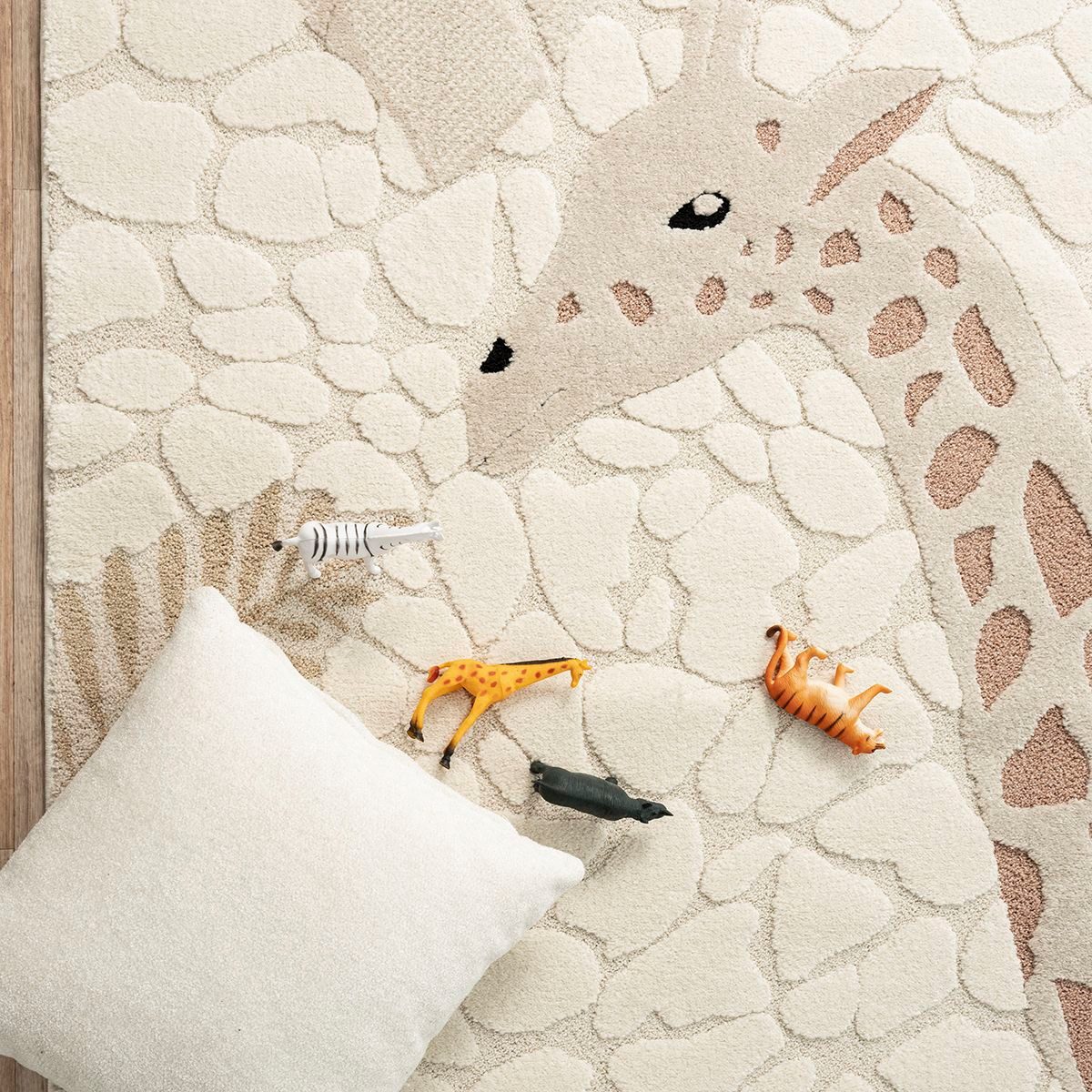 The carpet Vloerkleed Everest Kids Kids kinderkamer tapijt met hoge pooldichtheid