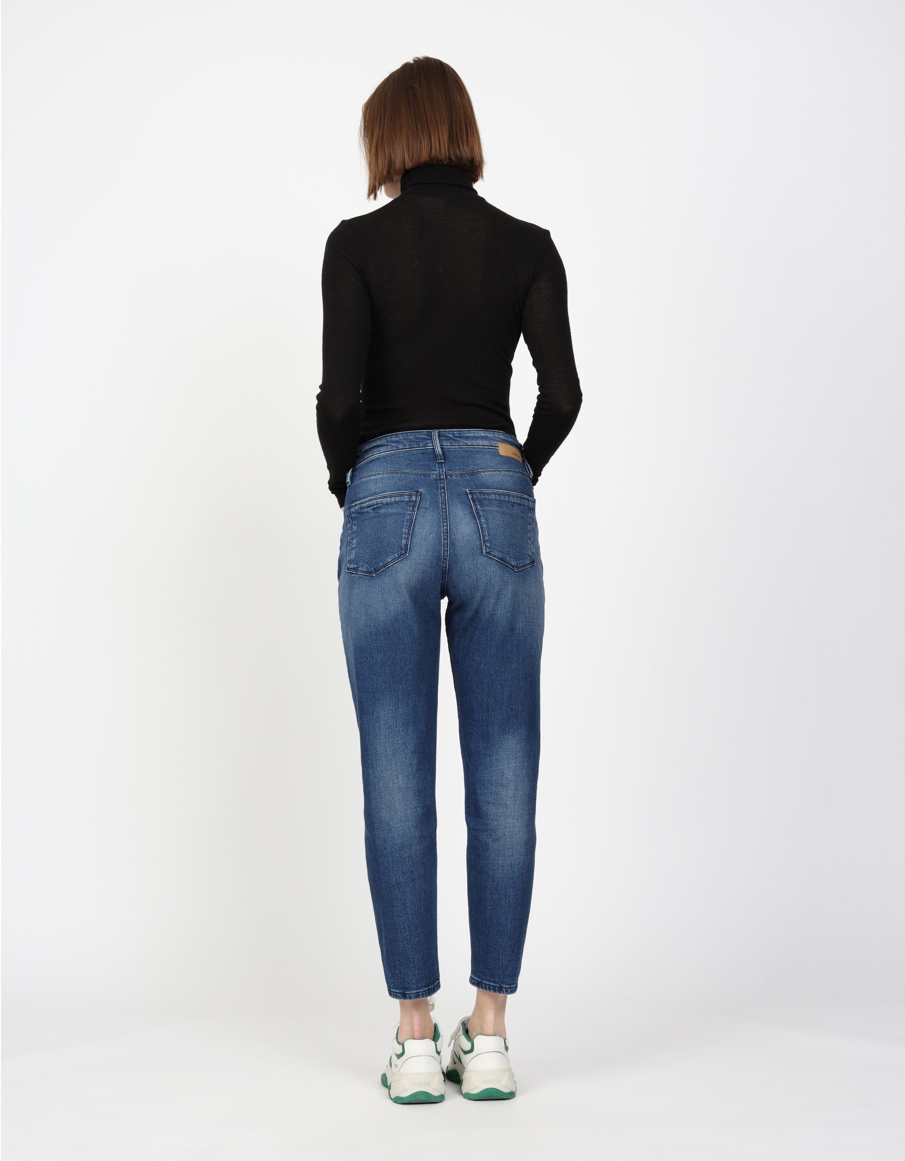 GANG Mom jeans 94GLORY met hoog zittende achterzakken