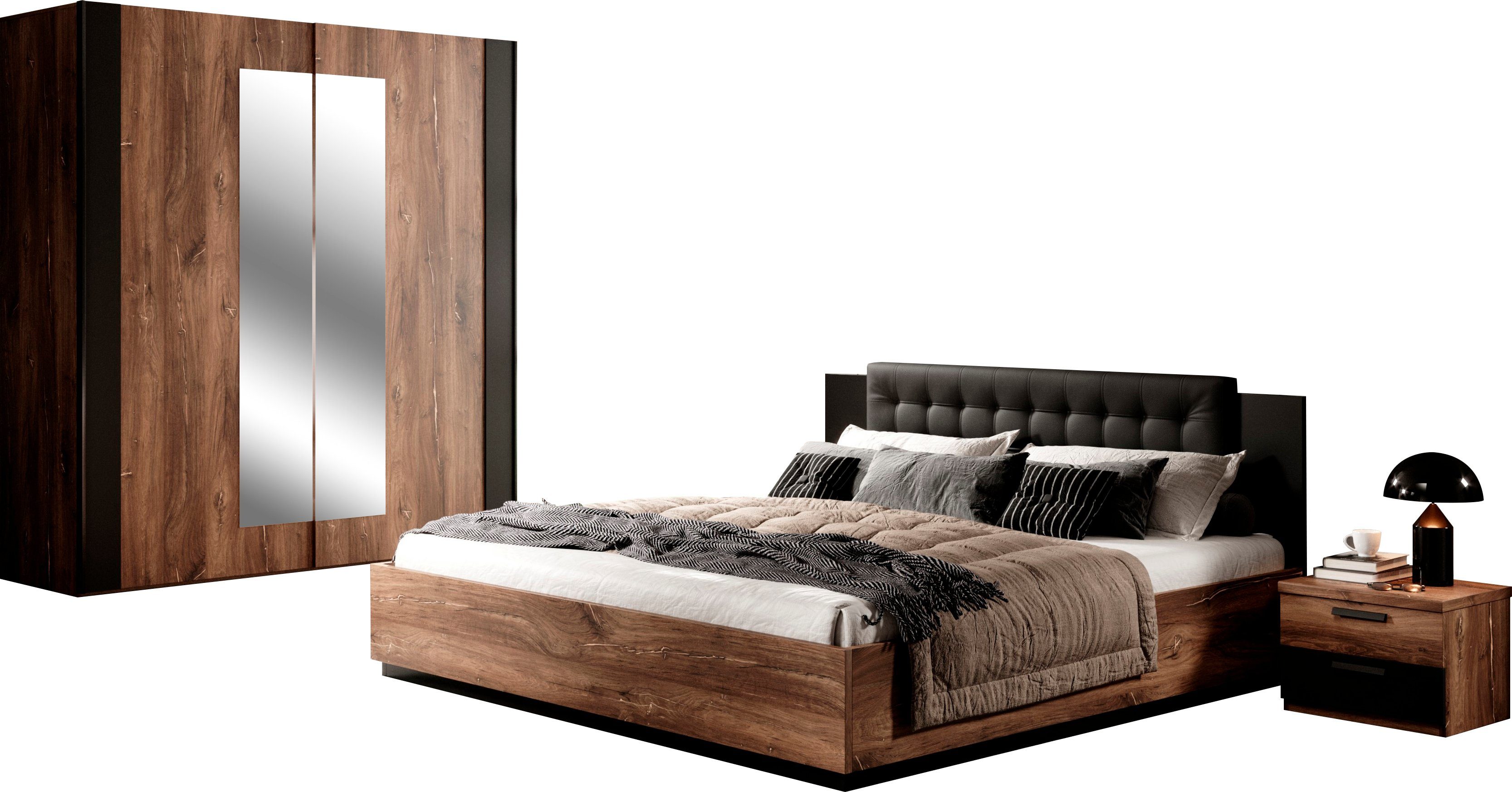 INOSIGN Slaapkamerserie Sigma Compleet slaapkamer, veel opbergruimte, trendy kleuren