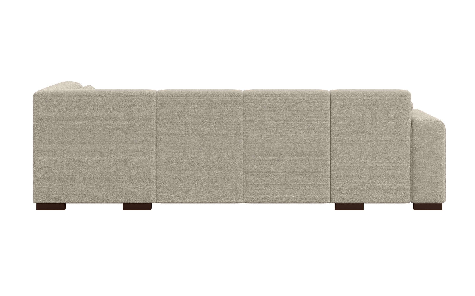 Home affaire Zithoek BORNHOLM U-vorm met chaise longue rechts/links, B/D/H: 300/162/85 cm U-vorm met golvende ondervering, chaise longue rechts of links bestelbaar