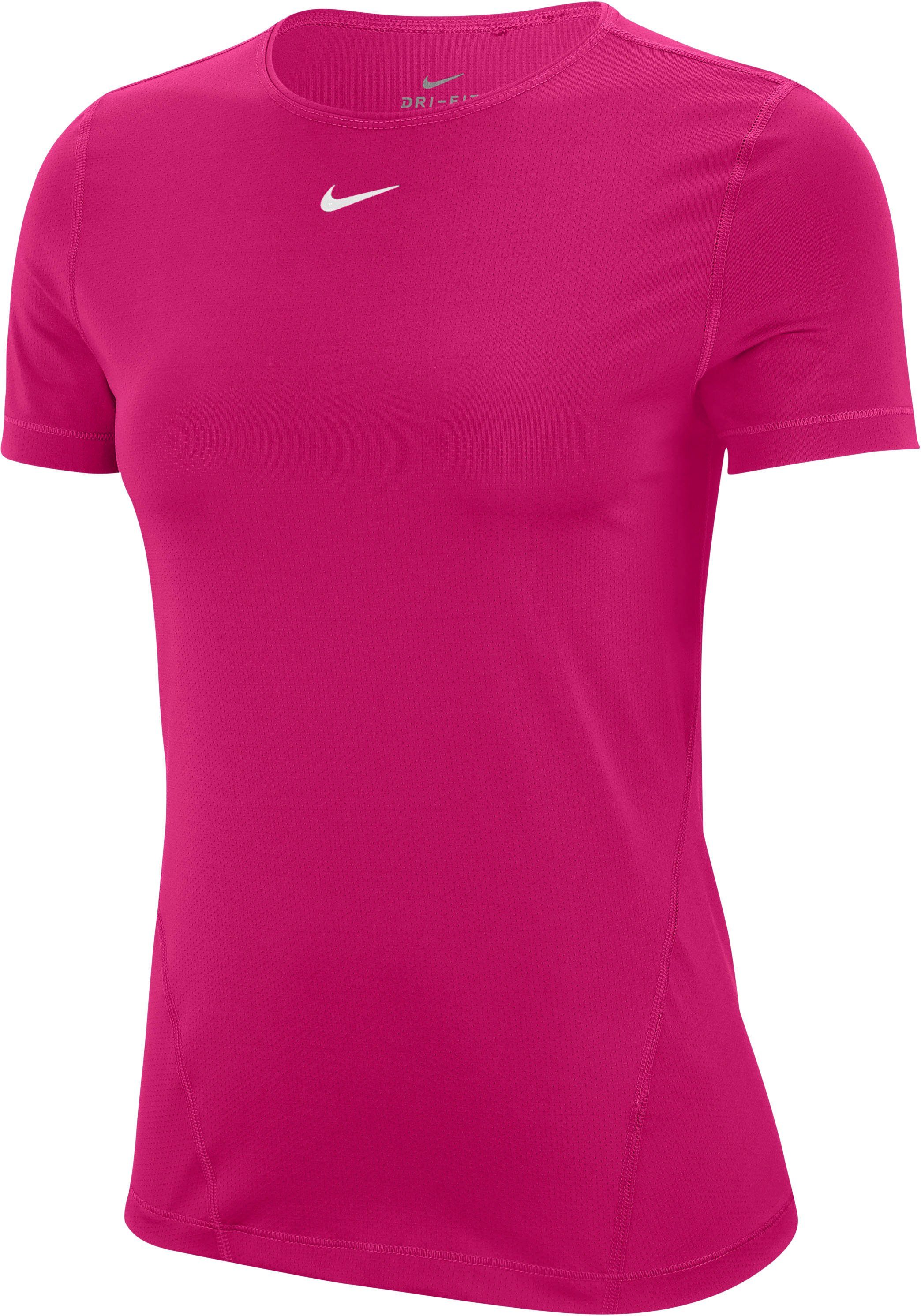 Nike Functioneel shirt WOMEN NIKE PERFORMANCE TOP SHORTSLEEVE ALL OVER MESH