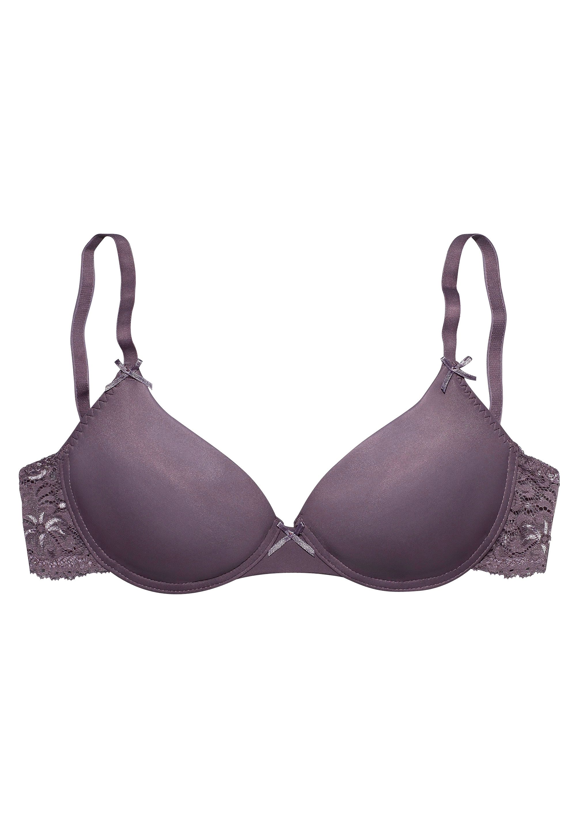 Nuance Bh met steuncups achter van kant, cups van microtouch, dessous