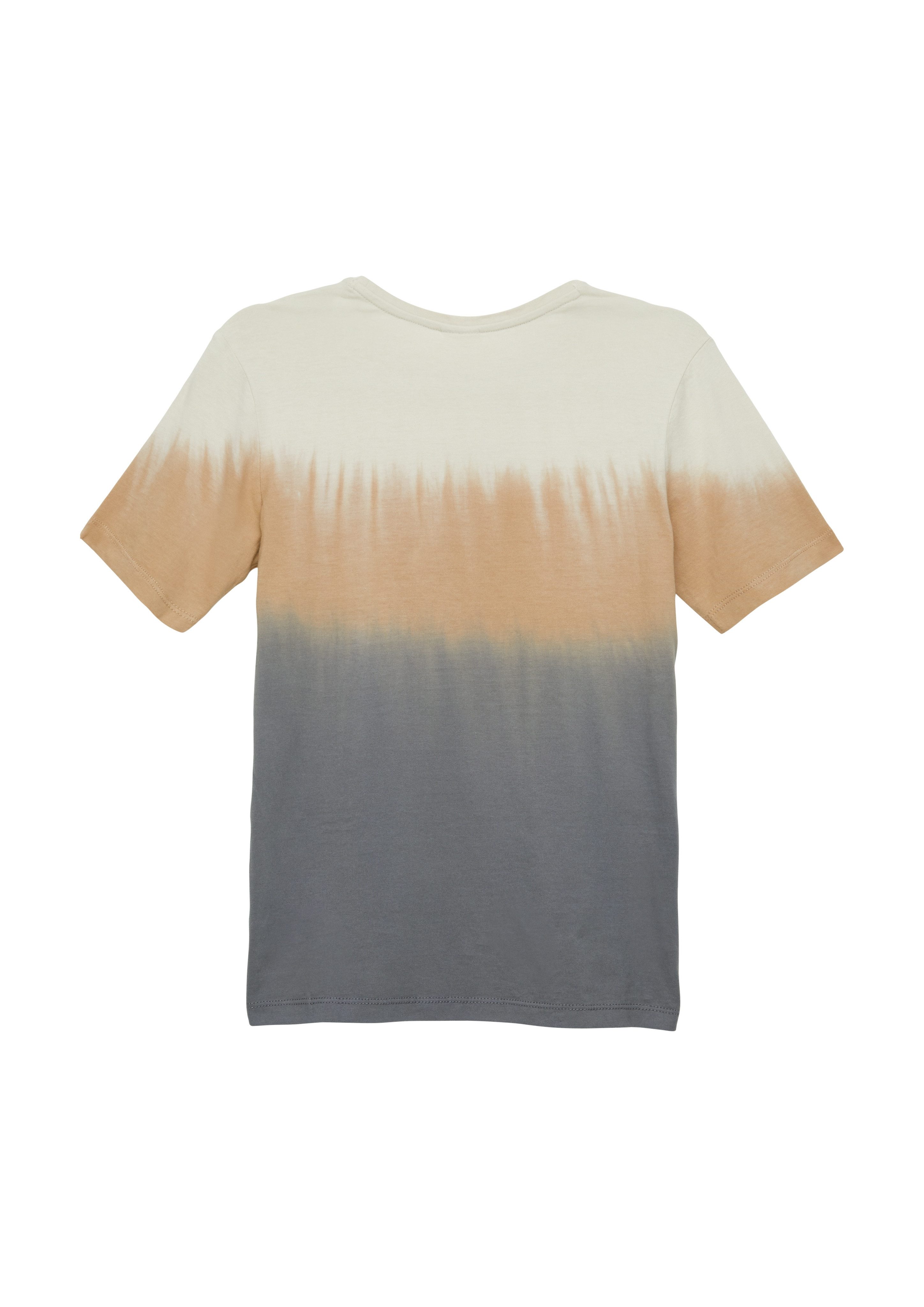 s.Oliver RED LABEL Junior T-shirt met kleurverloop en borduursel
