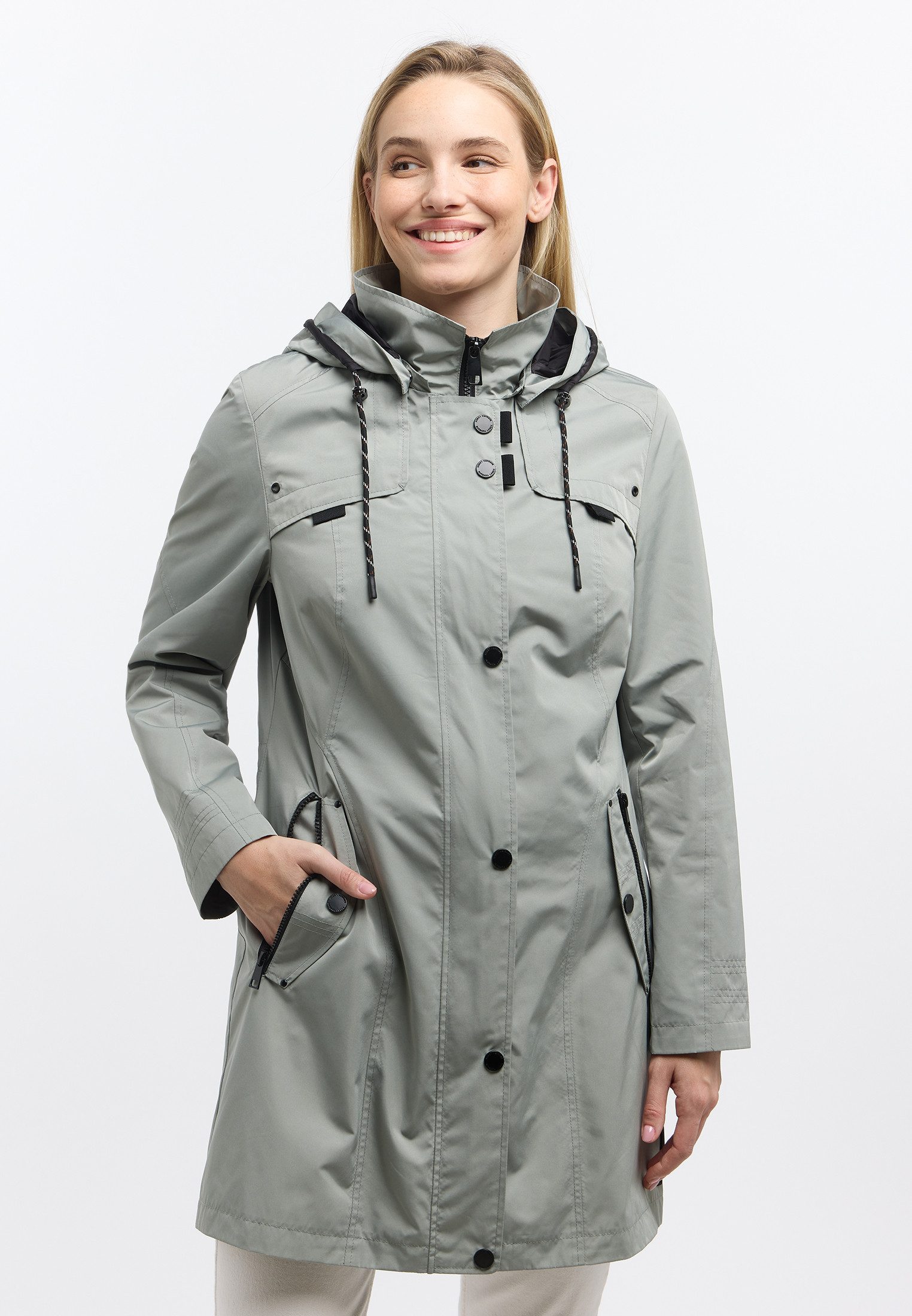 Barbara Lebek Outdoorjack met 2-wegritssluiting