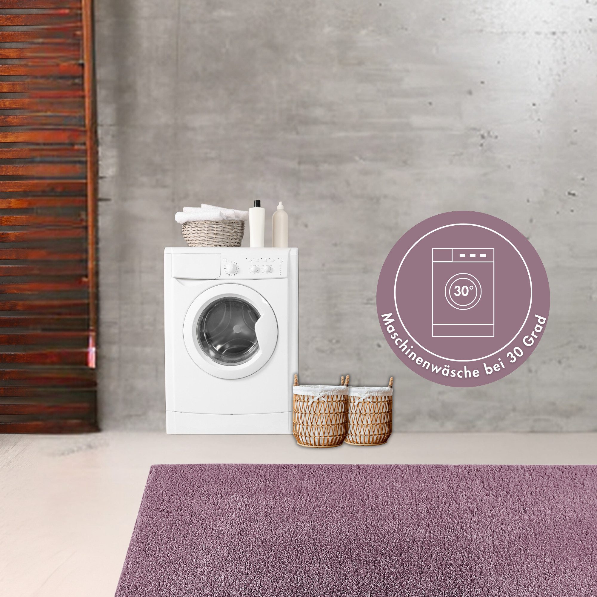 Andiamo Badmat Arezzo Effen kleuren, ook in rond en als 2-pack verkrijgbaar