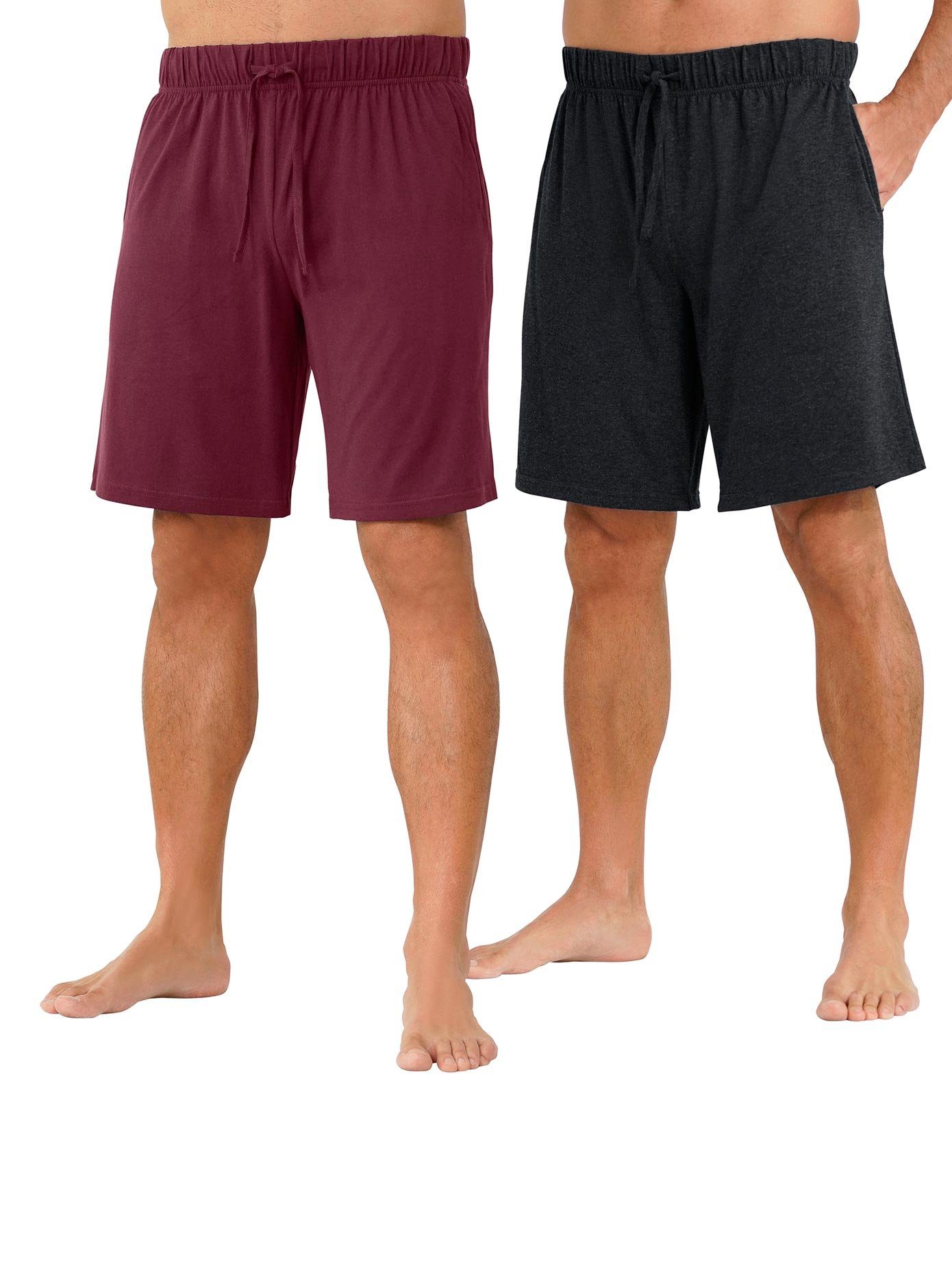 wäschepur Shortama heren shortama's maat 52/54 rood