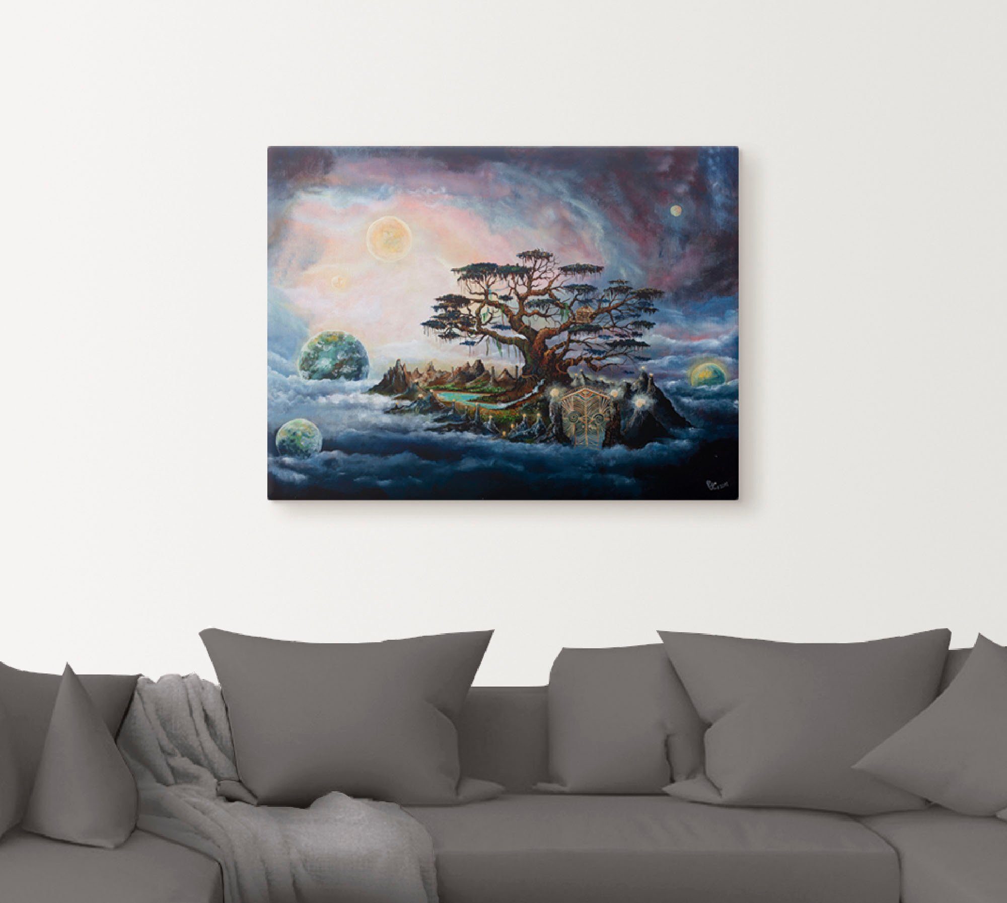 Artland Artprint De wereldwachters als artprint van aluminium, artprint op linnen, muursticker of poster in verschillende maten