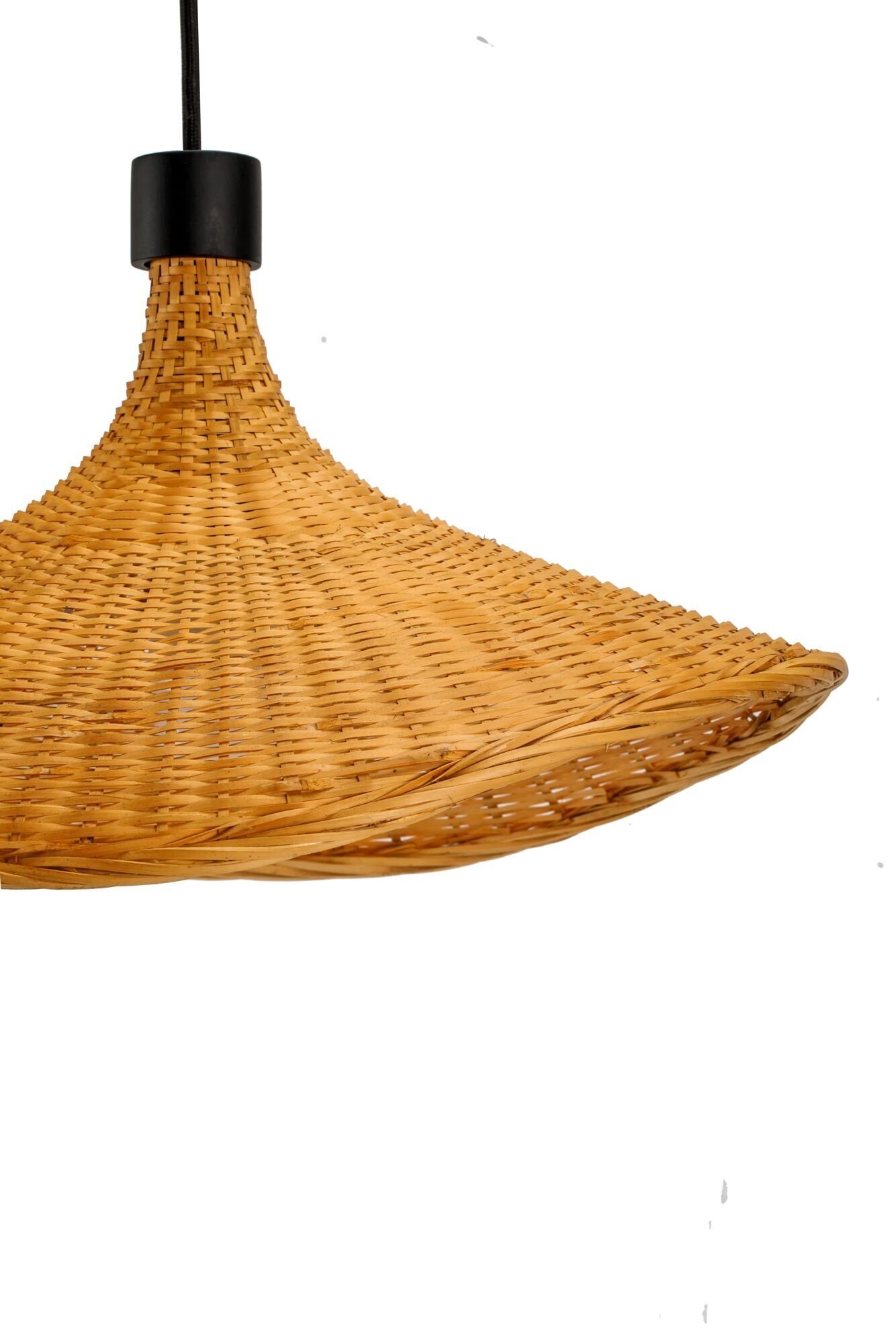 Pauleen Hanglamp Boho Soul max20W zwart/beige 230V metaal/bamboe