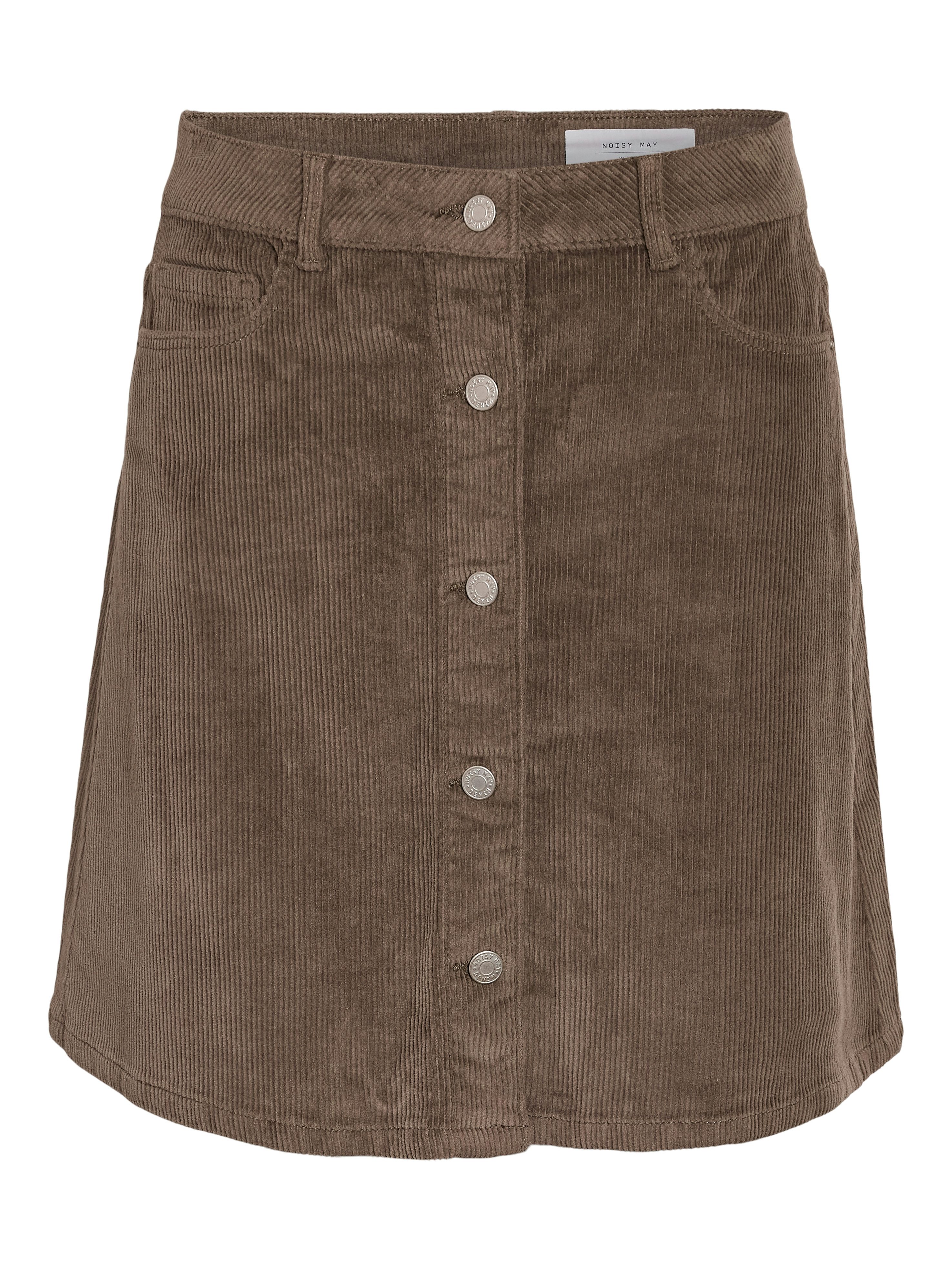 Noisy may Cordrok NMRONNIE NW A SHAPE SKIRT CORDUROY NOOS