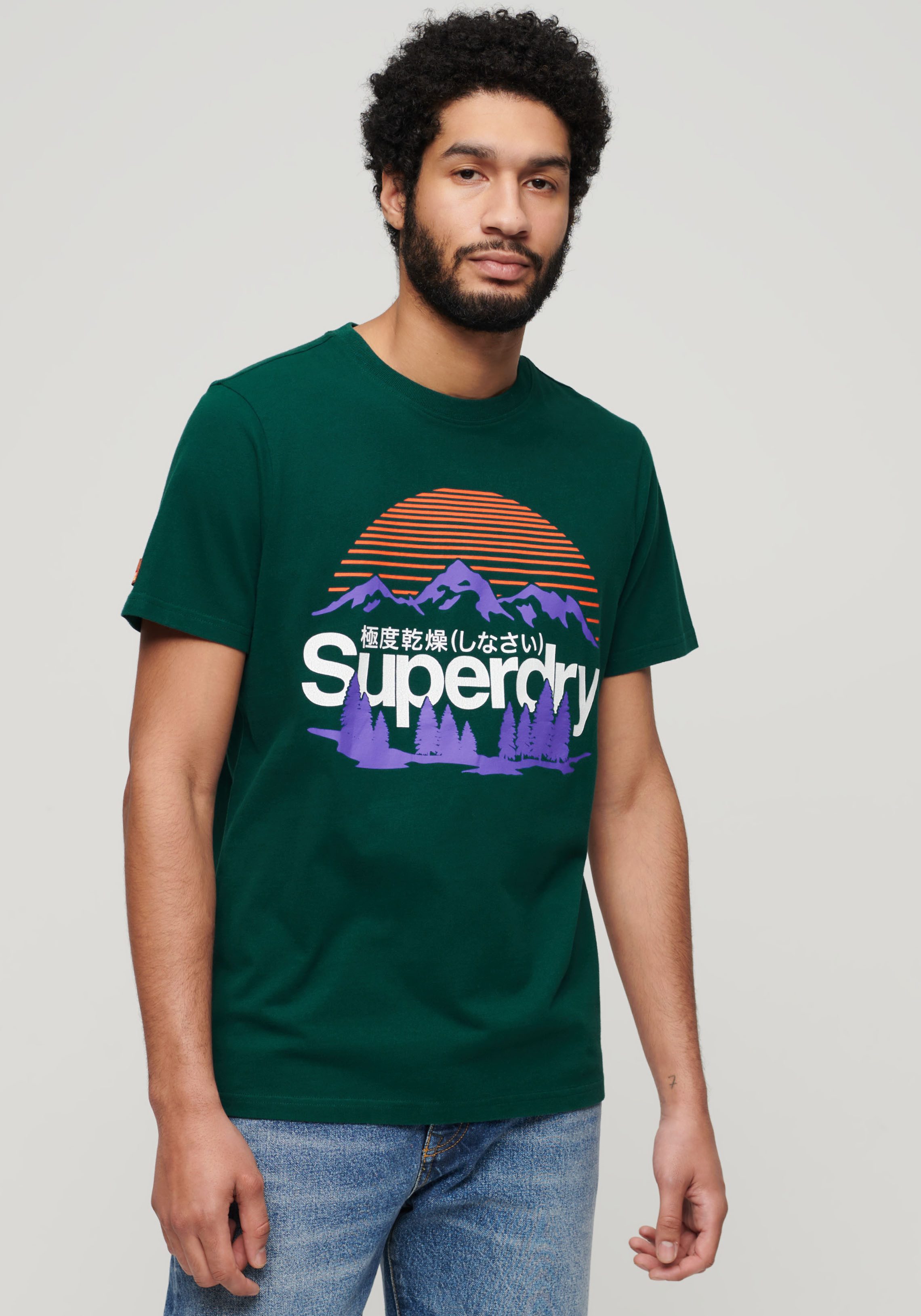 NU 20% KORTING: Superdry Shirt met korte mouwen SD-GREAT OUTDOORS NR GRAPHIC TEE
