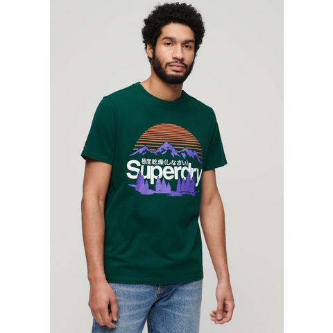 NU 20% KORTING: Superdry Shirt met korte mouwen SD-GREAT OUTDOORS NR GRAPHIC TEE