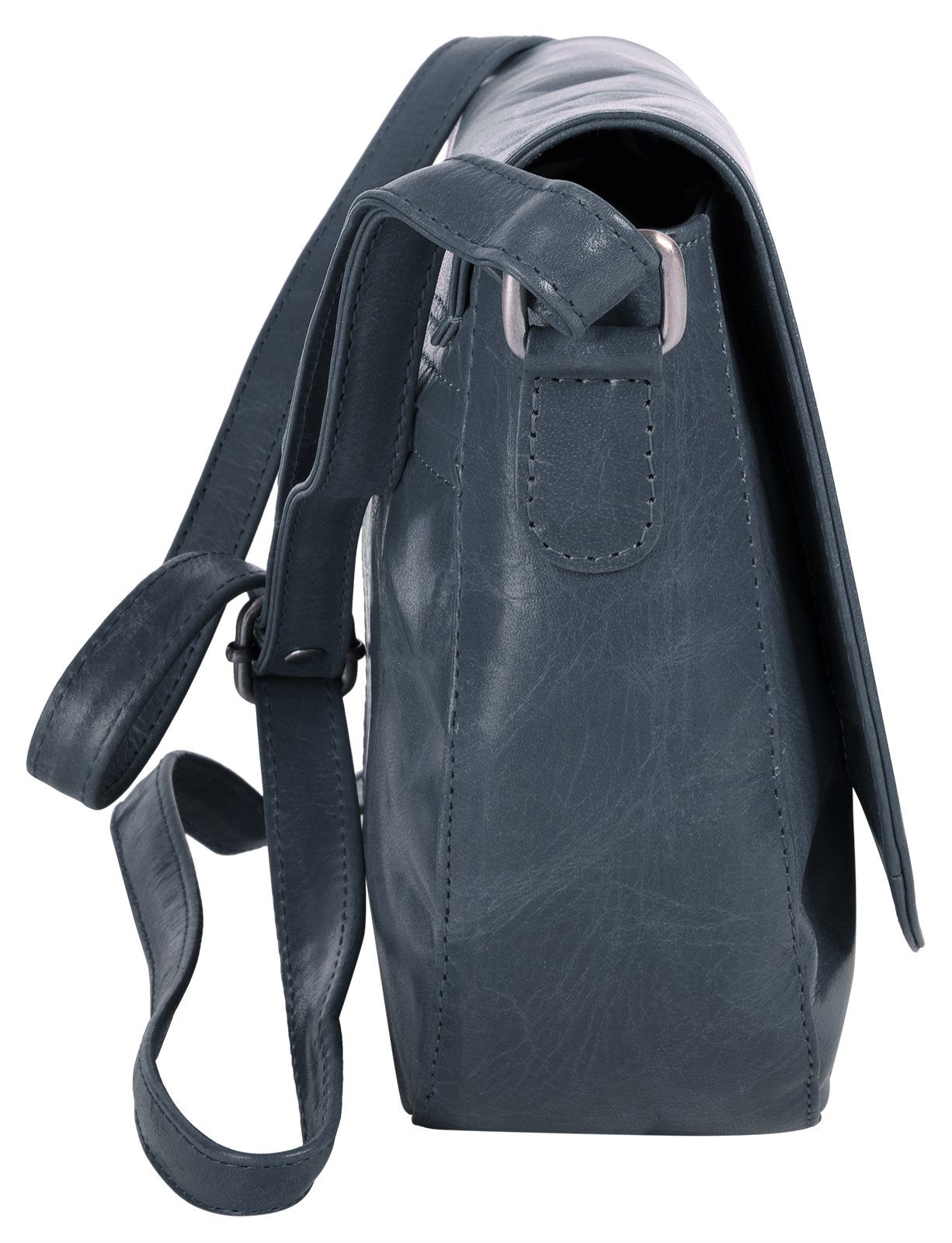 Bruno Banani Schoudertas Mandala echt leder