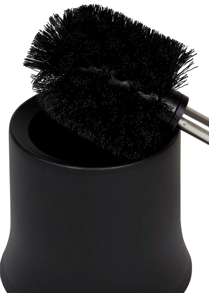 WENKO Toiletset Basic zwart (1 stuk)