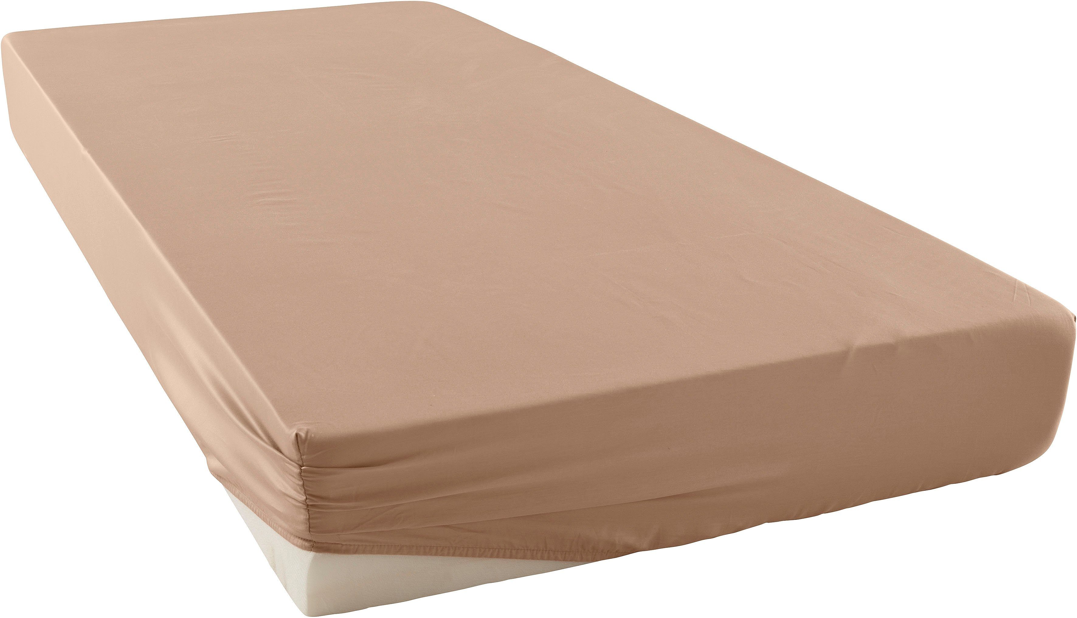 Guido Maria Kretschmer Home&Living Hoeslaken Mila 2 in mt. 90x200, 140x200 of 180x200 cm Mako satijn, matrassen tot 20 cm hoogte, hoeslaken, laken (1 stuk)