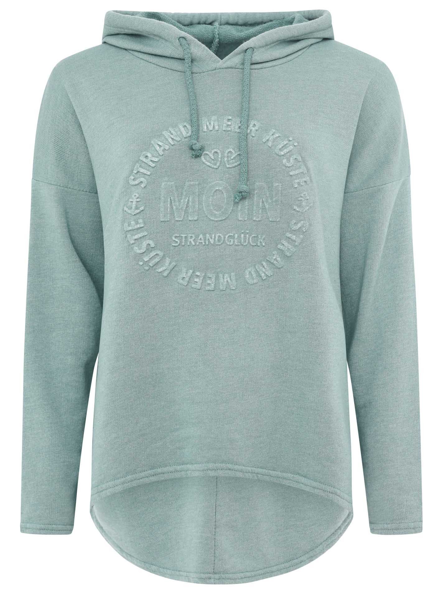 Zwillingsherz Hoodie Moin met capuchon en stempeldruk
