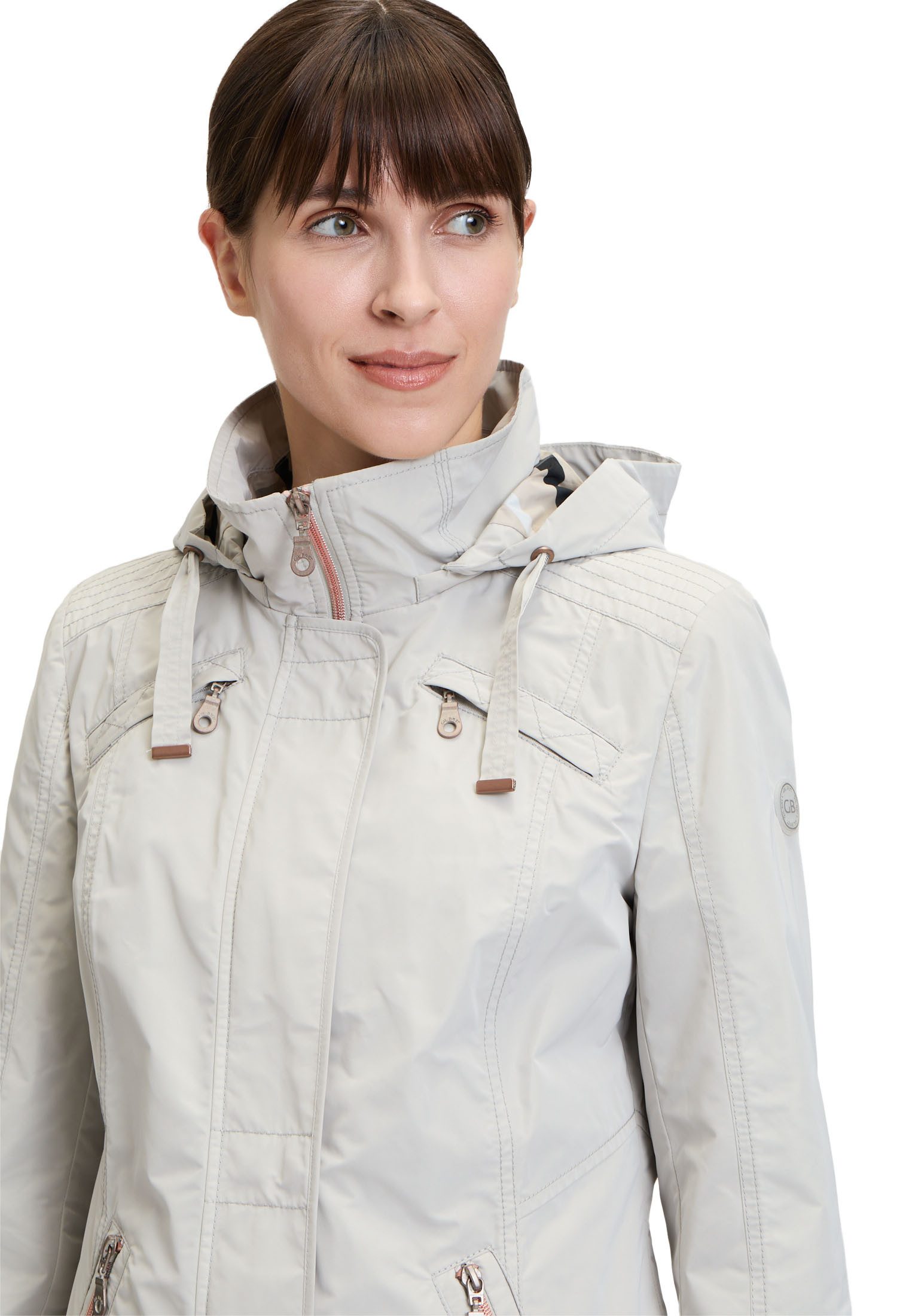 Gil Bret Outdoorjack met een capuchon