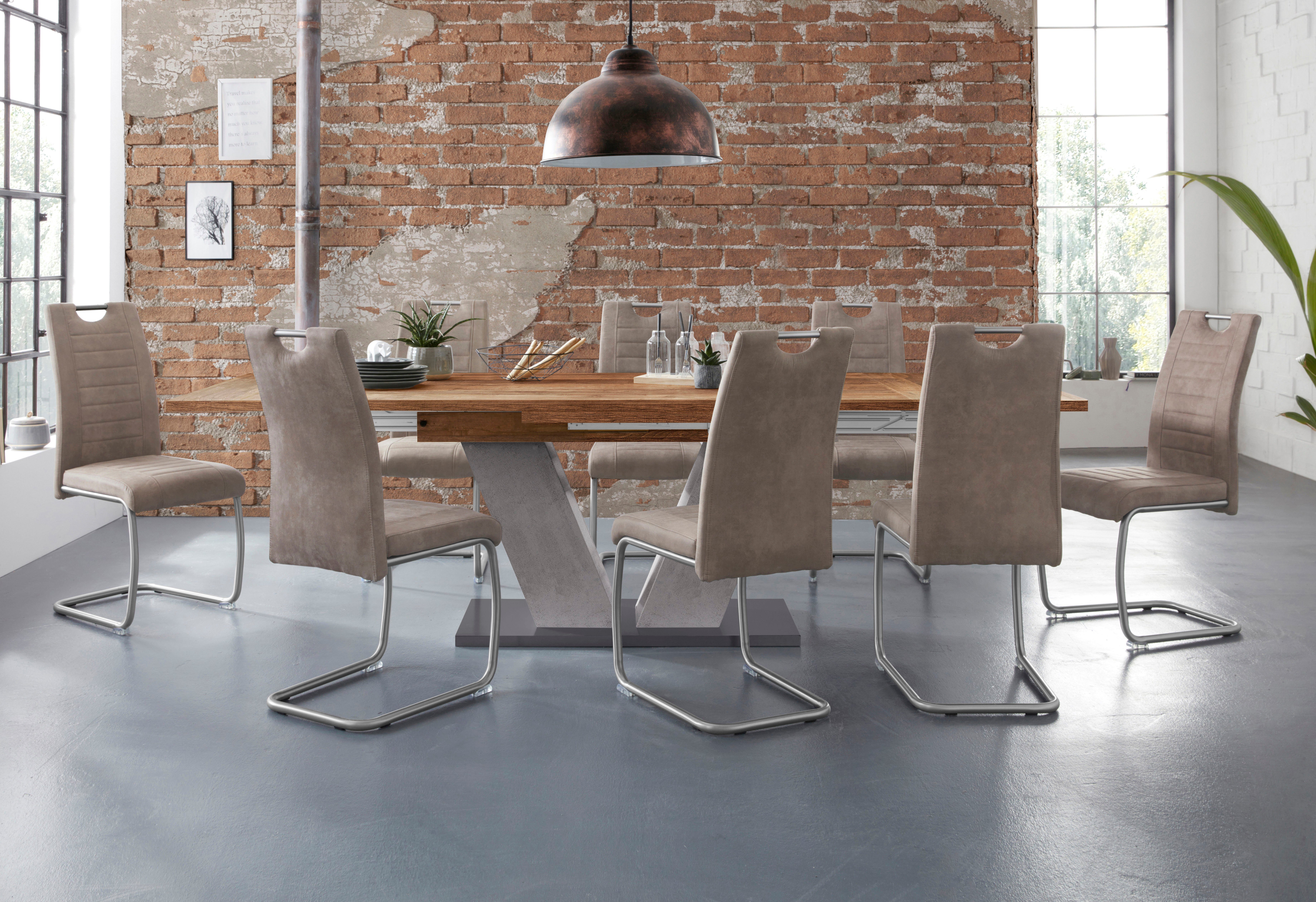 Mäusbacher Eettafel Comfort tafel TOPSELLER! Mäusbacher eettafel met V-frame en bodemplaat