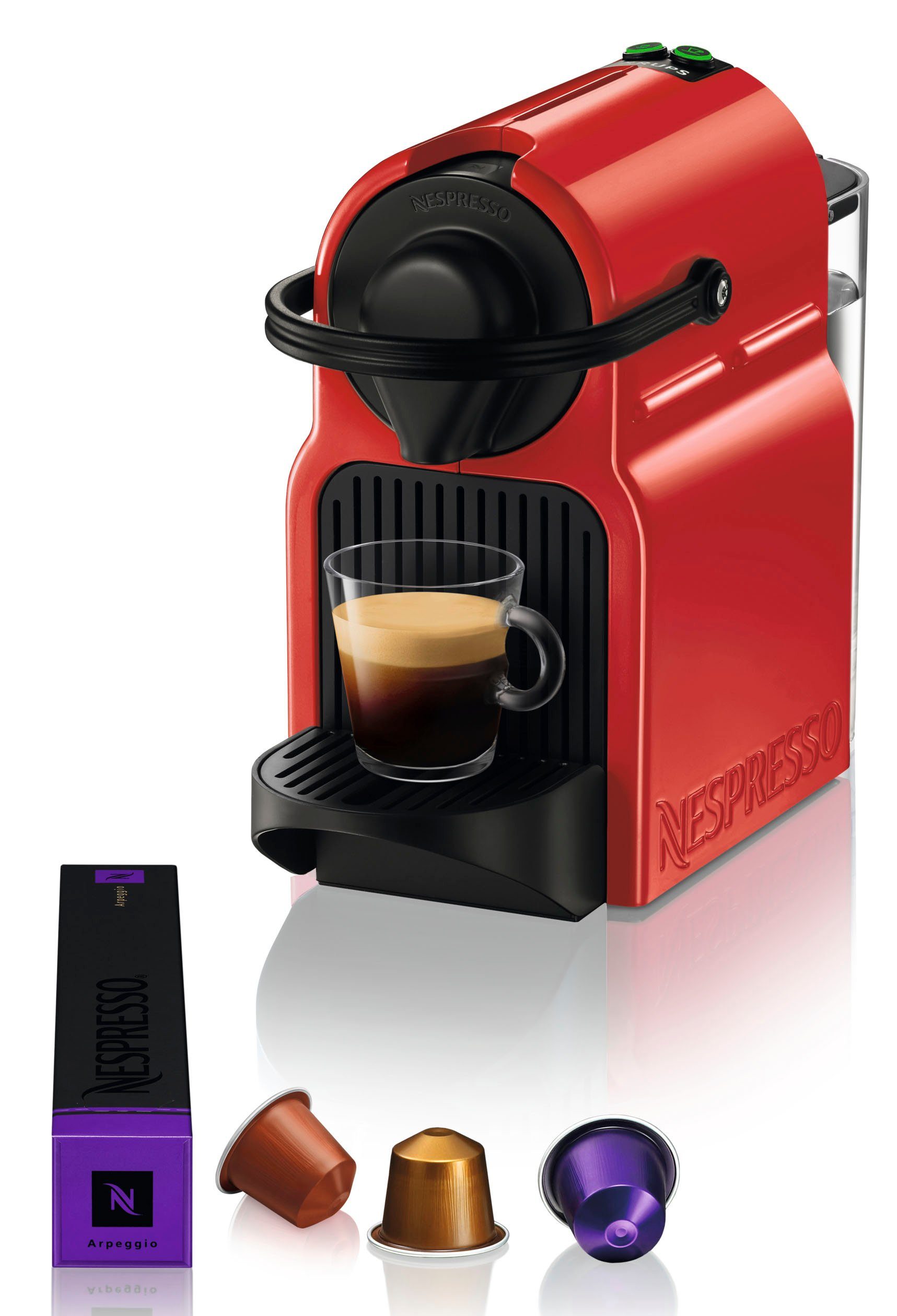 Nespresso Koffiecapsulemachine XN1005 Inissia van Krups, Instelbare koffiehoeveelheid, inclusief...