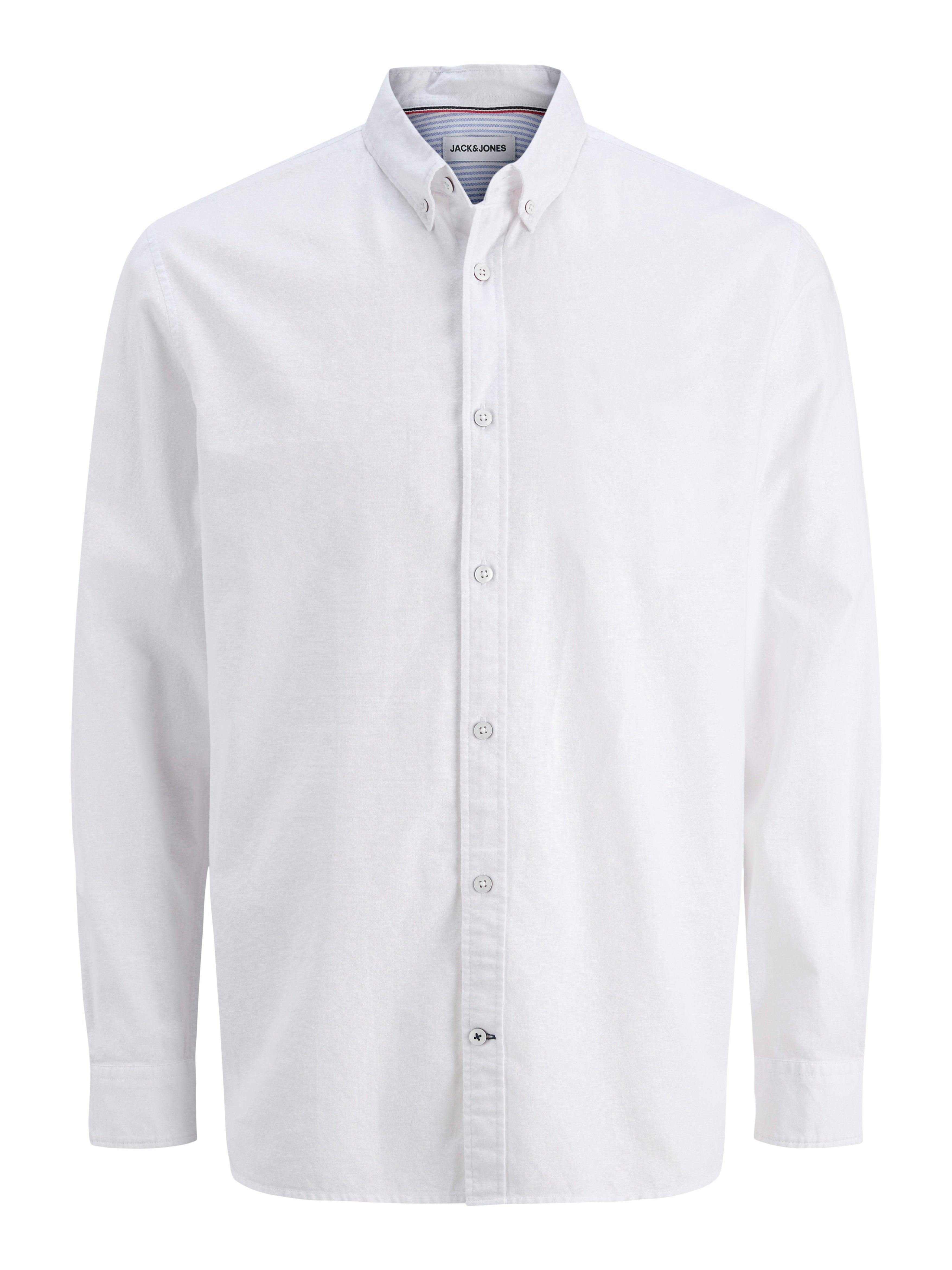 Jack & Jones Overhemd met lange mouwen JJOXFORD DETAIL SHIRT LS 2 PACK MP (set, 2-delig)