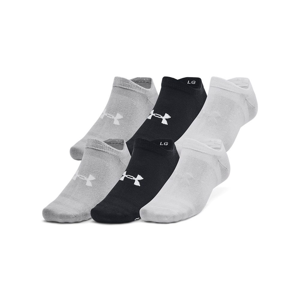 Under Armour Sneakersokken Unisex UA Essential Voetjes in 6-Pack (set 6 paar)