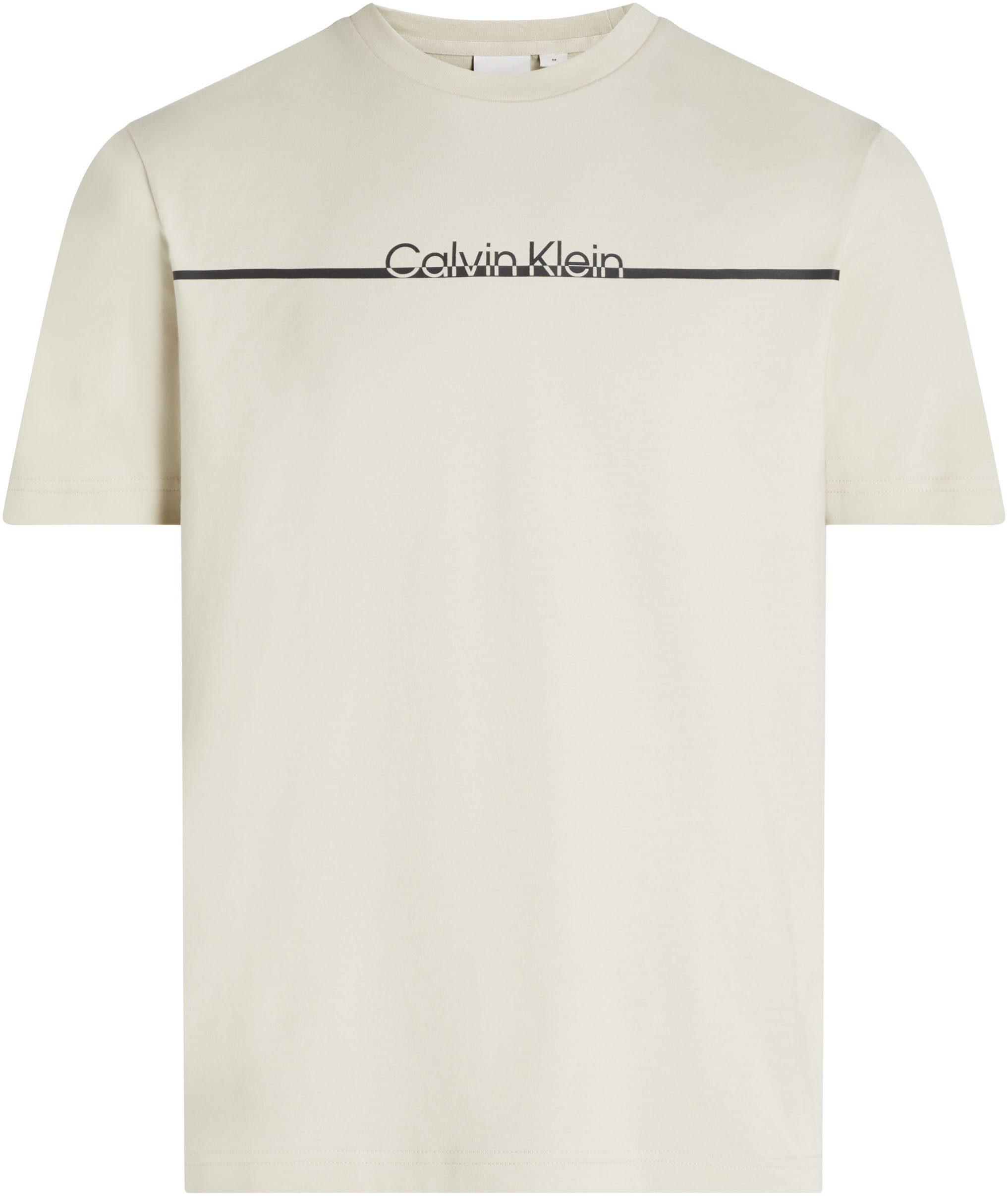 Calvin Klein Shirt met ronde hals SPLIT LINE LOGO T-SHIRT