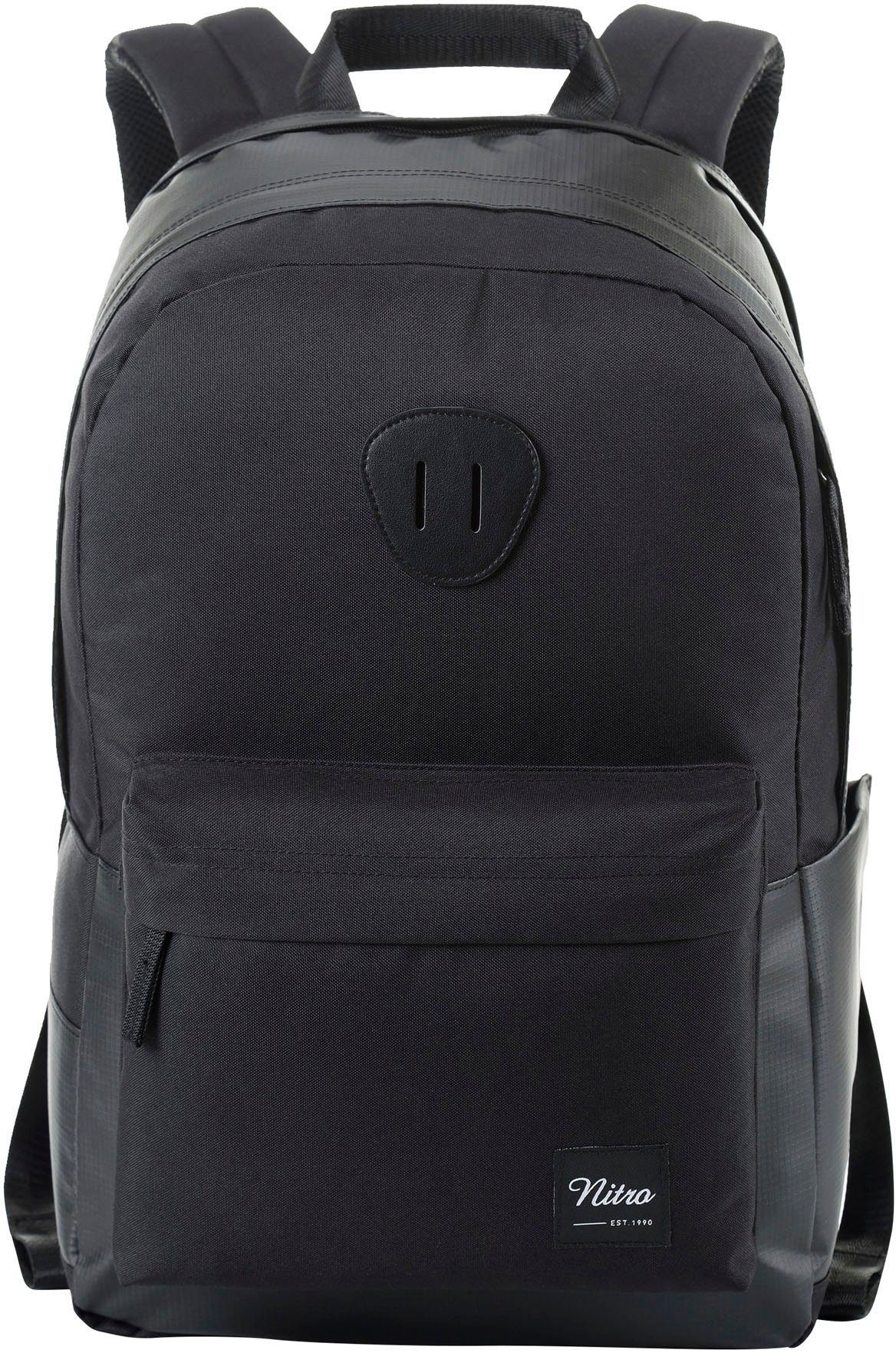 NITRO Vrijetijdsrugzak Urban Plus Daypack, streetpack in retro-stijl, alledaagse rugzak, schoolrugzak