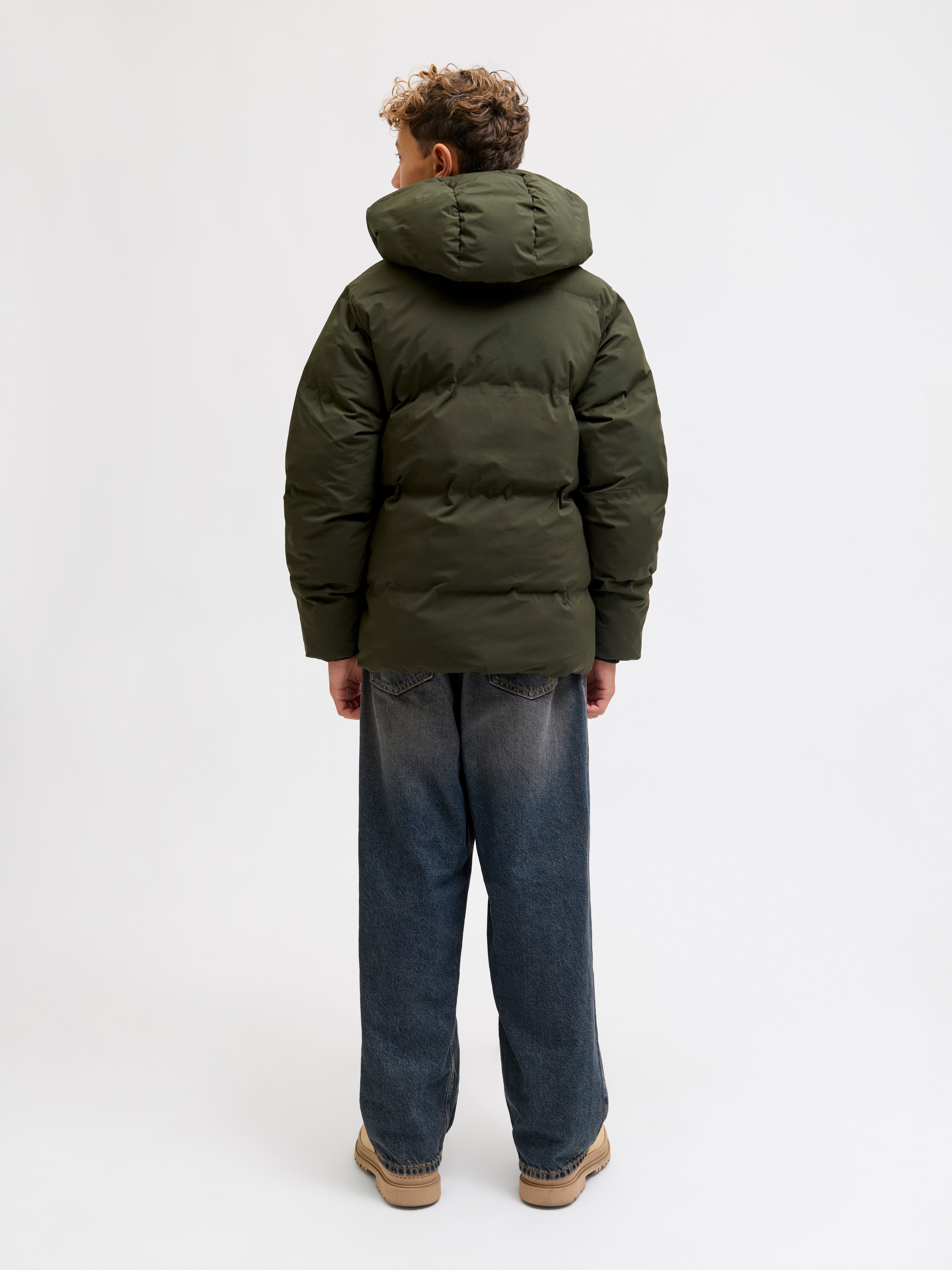 Jack & Jones Junior Gewatteerde jas JJKAITO PUFFER JACKET LN JNR