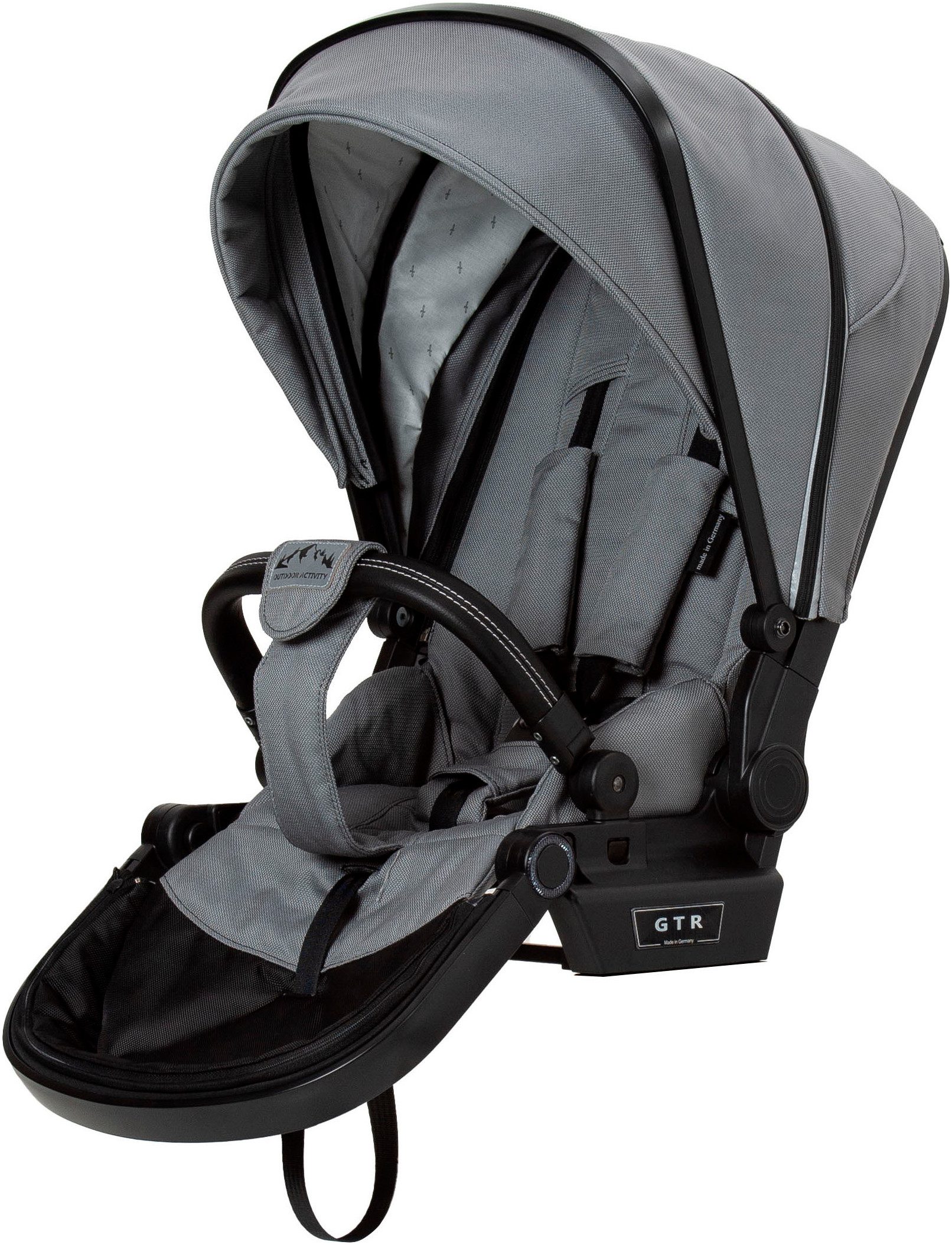 Hartan Combi-kinderwagen Rock it GTR Outdoor met handrem (set)