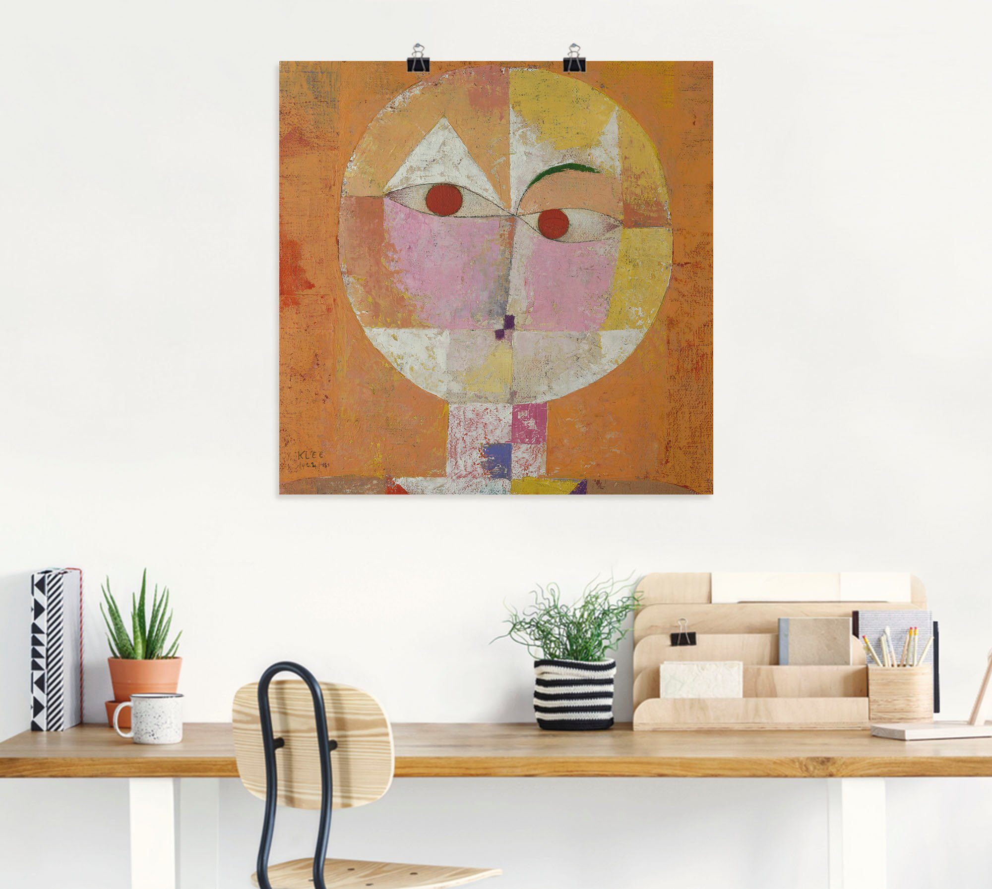 Artland Artprint Senecio als artprint van aluminium, artprint voor buiten, artprint op linnen, poster in verschillende maten. maten