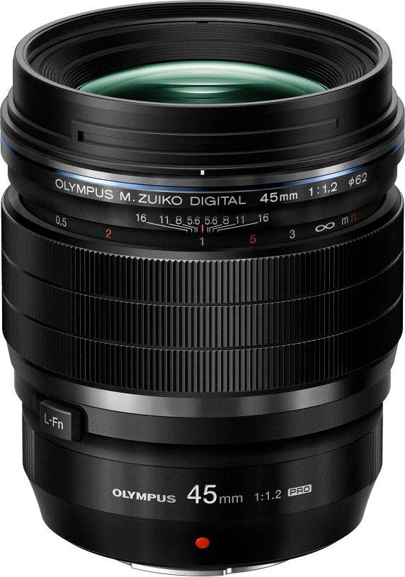 Olympus Telelens M.ZUIKO DIGITAL ED 45 mm F1.2 PRO geschikt voor olympus & om system mft camera's