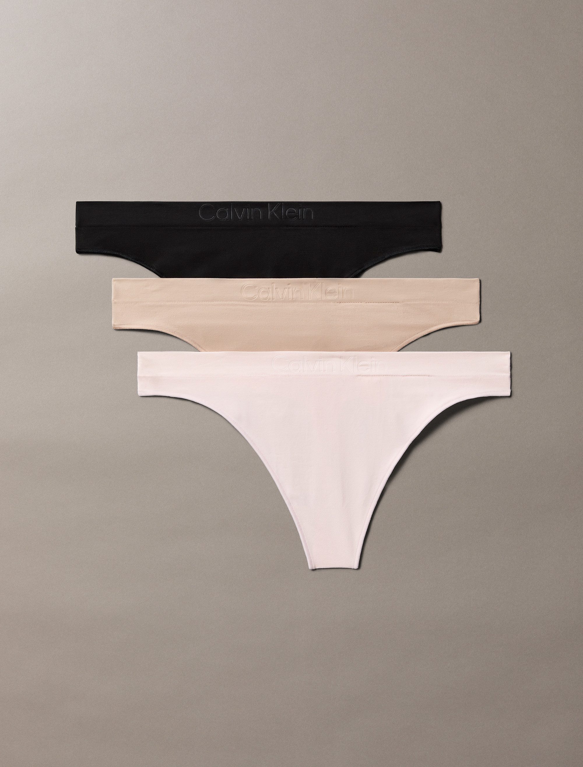 Calvin Klein Tanga THONG 3 PK (set, 3 stuks)