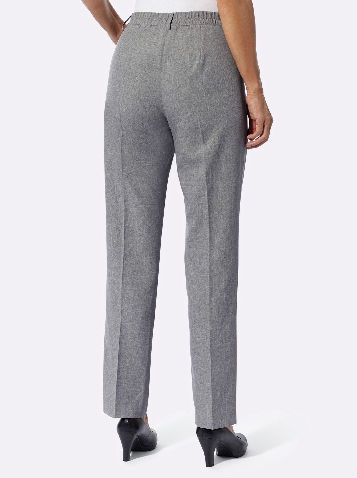 Classic Basics Pantalon met vouw
