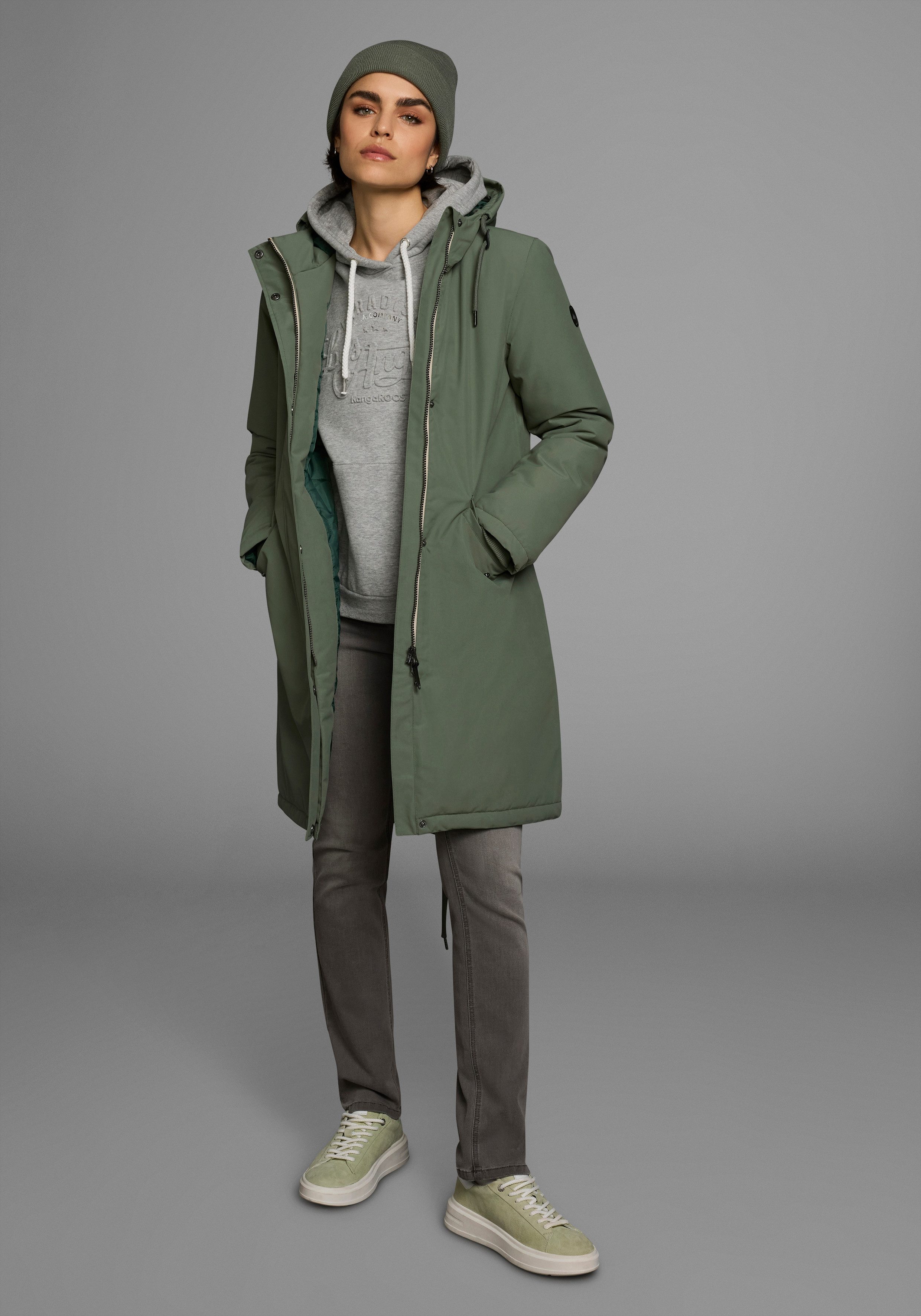 Polarino Parka Ademend, winddicht, waterdicht