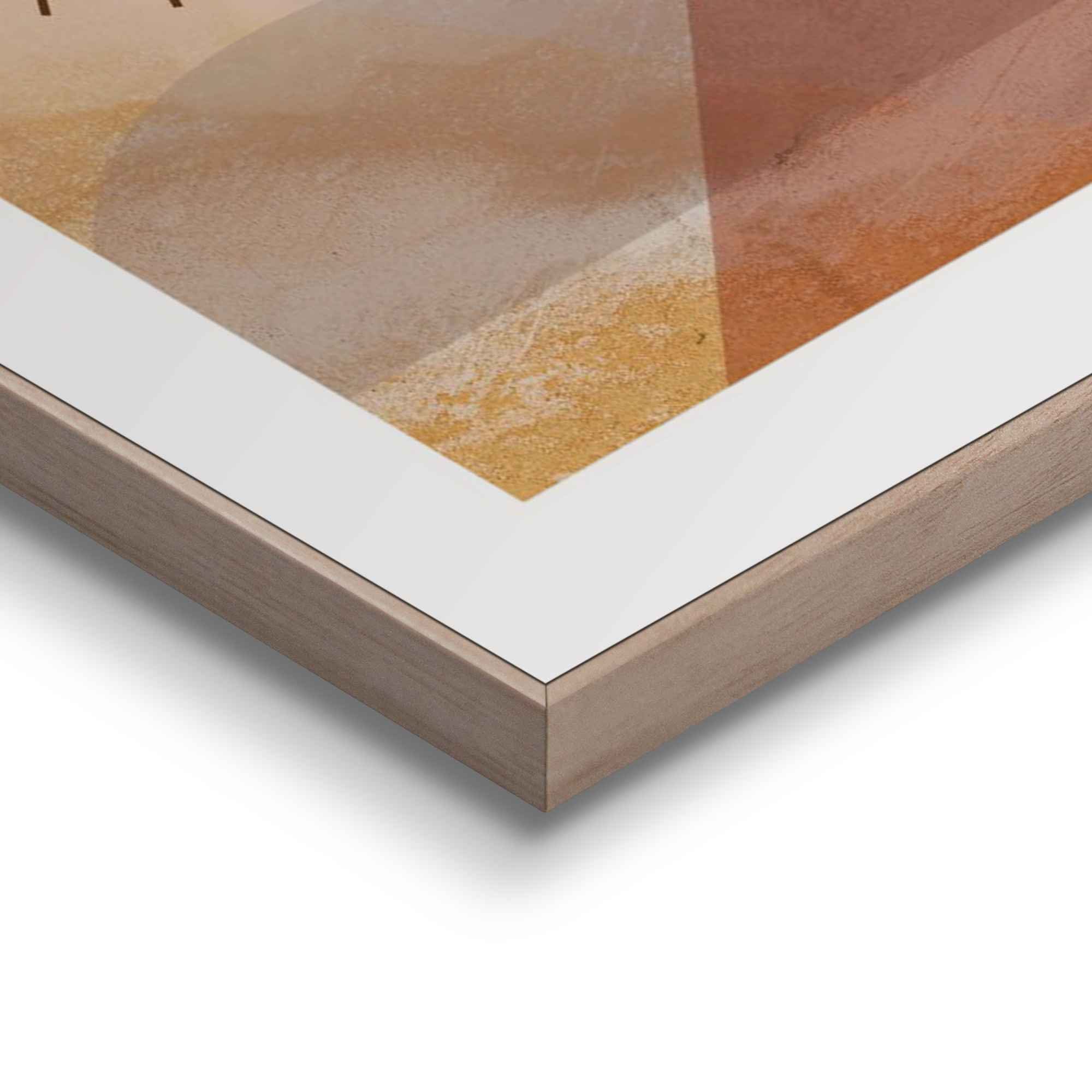 Reinders! Artprint Zon abstract - citaat - reizen - woestijn - vrouw (3-delig)