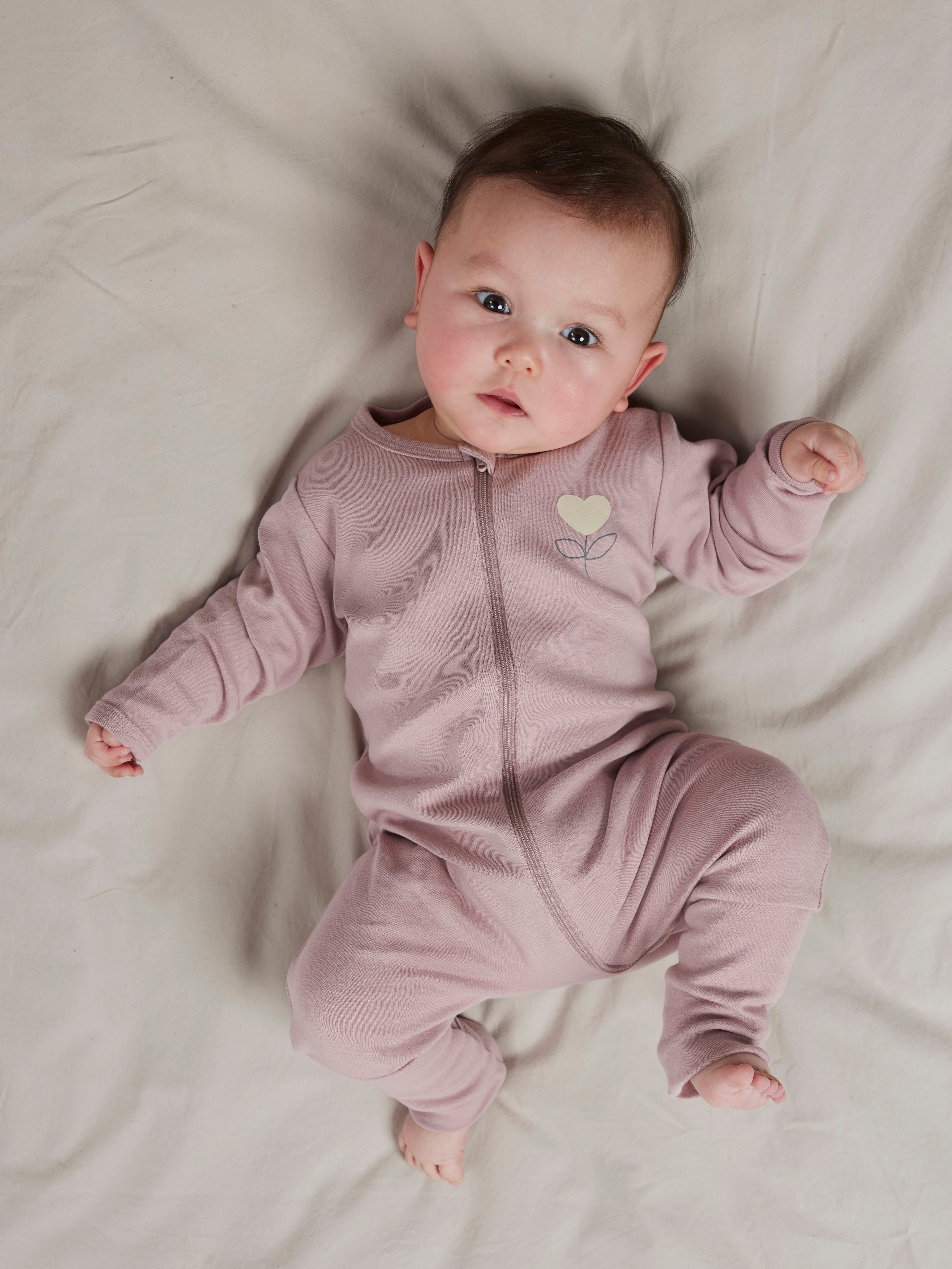 Name It Pyjama NBFNIGHTSUIT 2P ZIP FF HEART NOOS (set, 2-delig)
