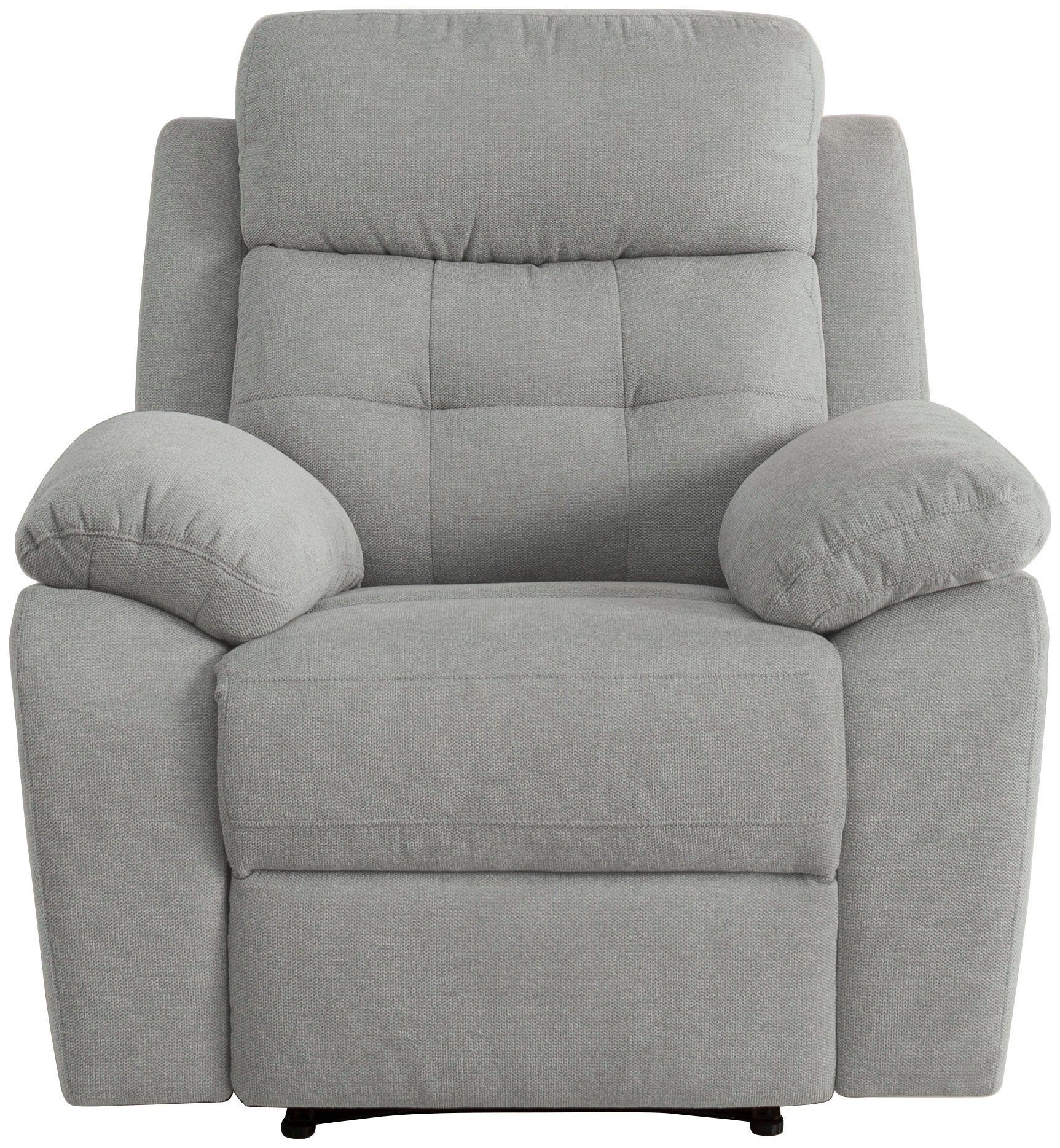 Home affaire Relaxfauteuil Lannilis, fauteuil met slaapfunctie, TV-stoel voor woonkamer