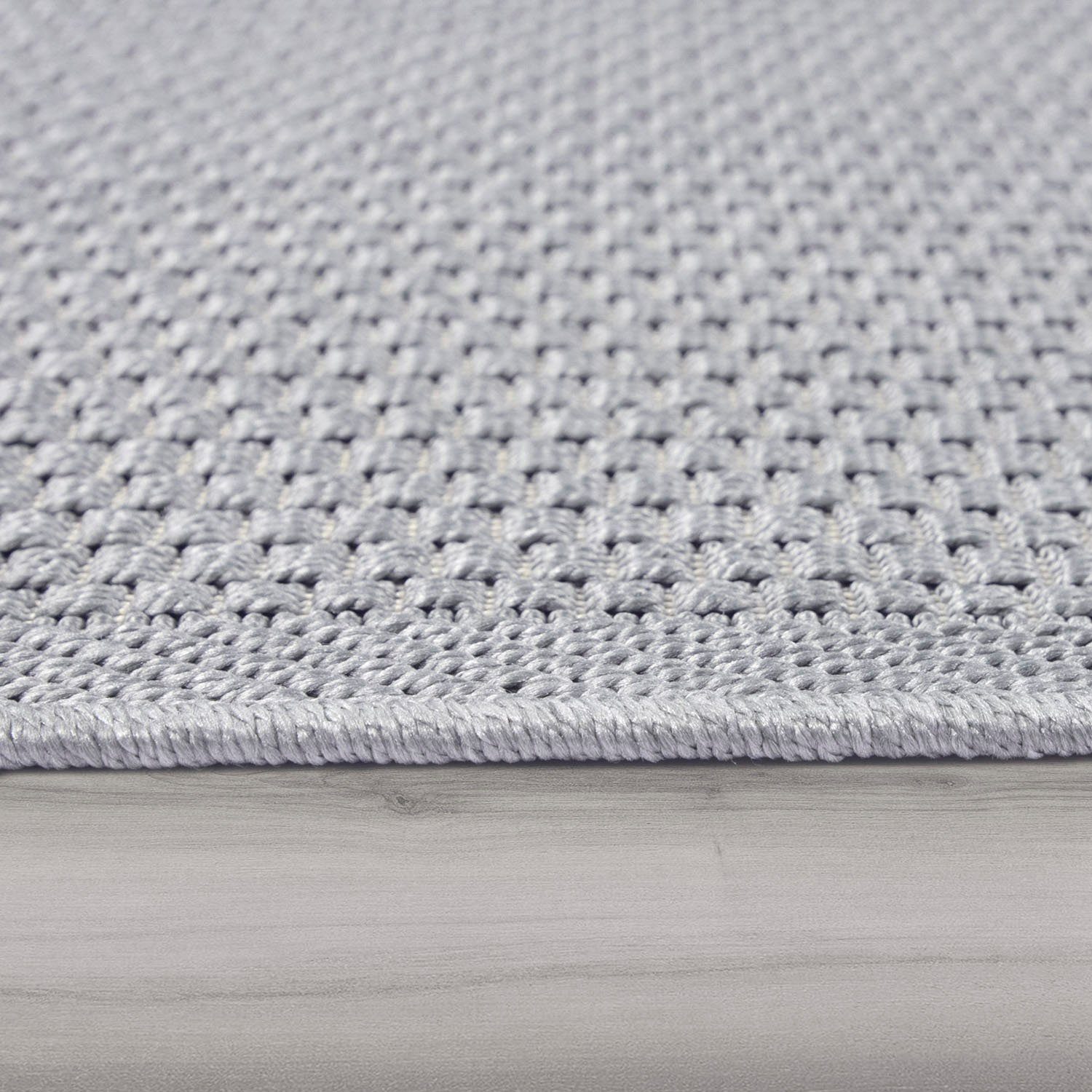 Paco Home Vloerkleed Timber 125 Platweefsel, sisal look, ook als loper, geschikt voor binnen en buiten