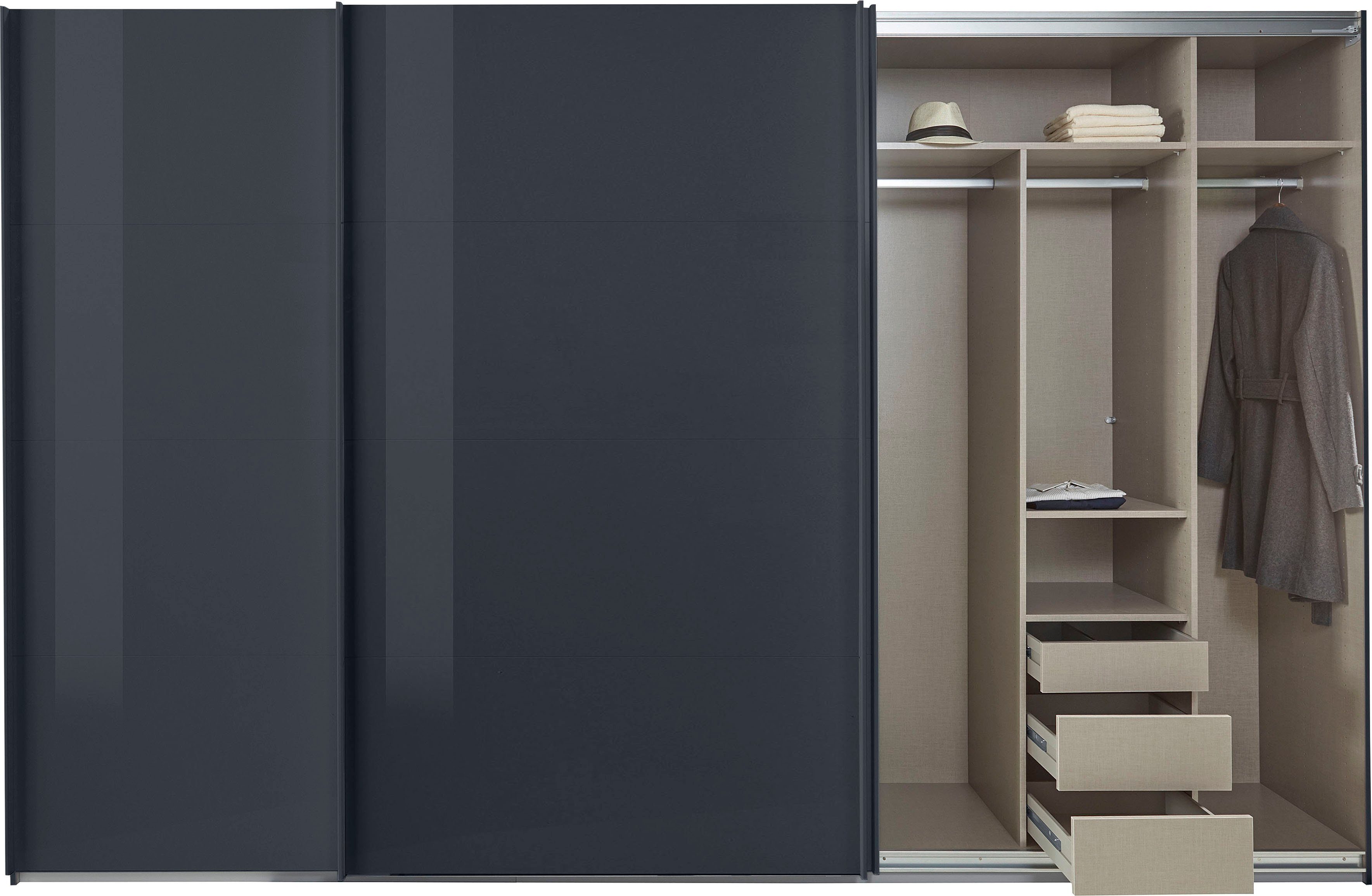 rauch Zweefdeurkast Kledingkast kast garderobe TOPSELLER OTELI incl. binnenindeling