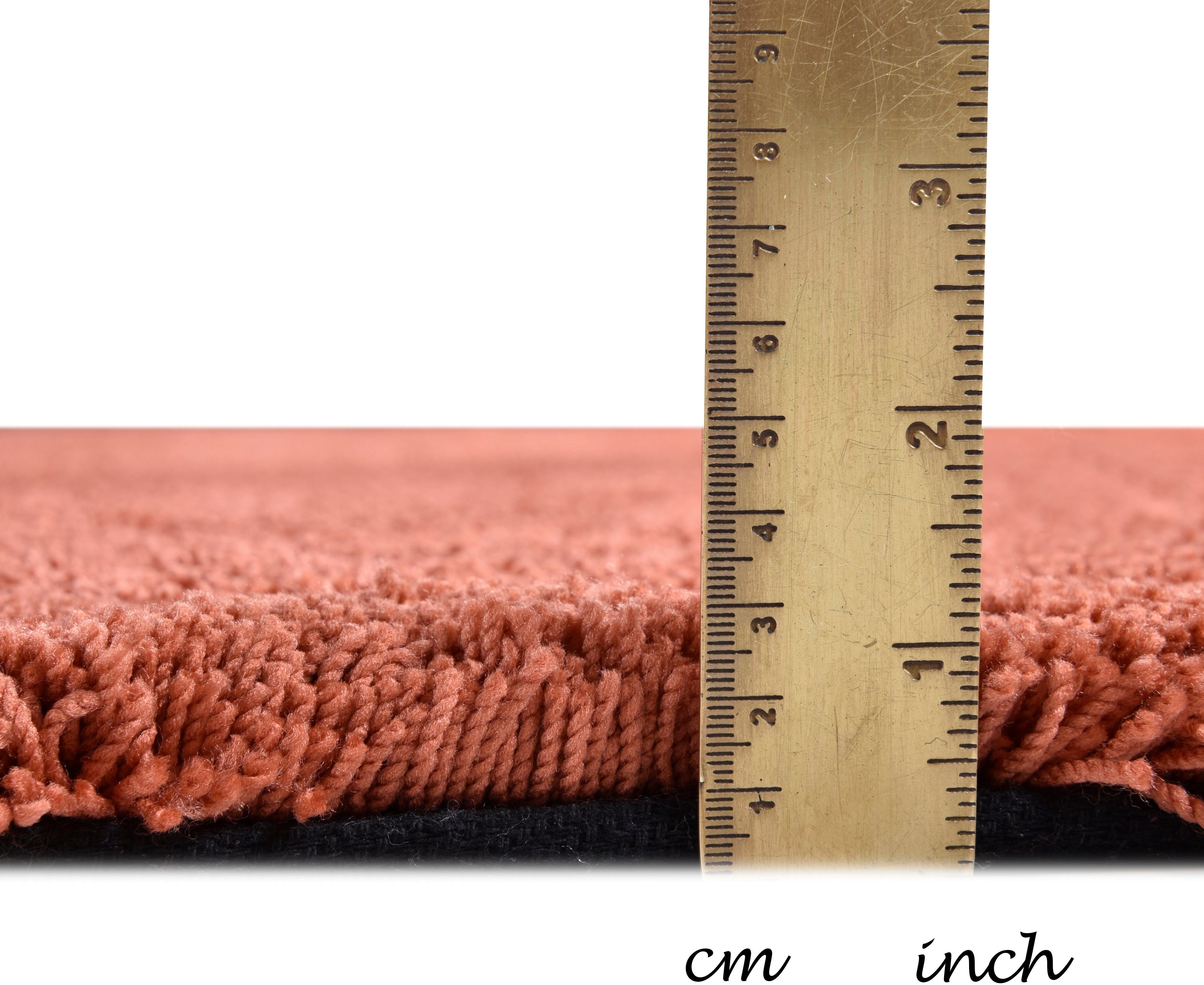TOM TAILOR HOME Hoogpolig vloerkleed Shaggy-vloerkleed Cozy Uni kleuren, ook in pastelkleuren, zacht & knuffelig