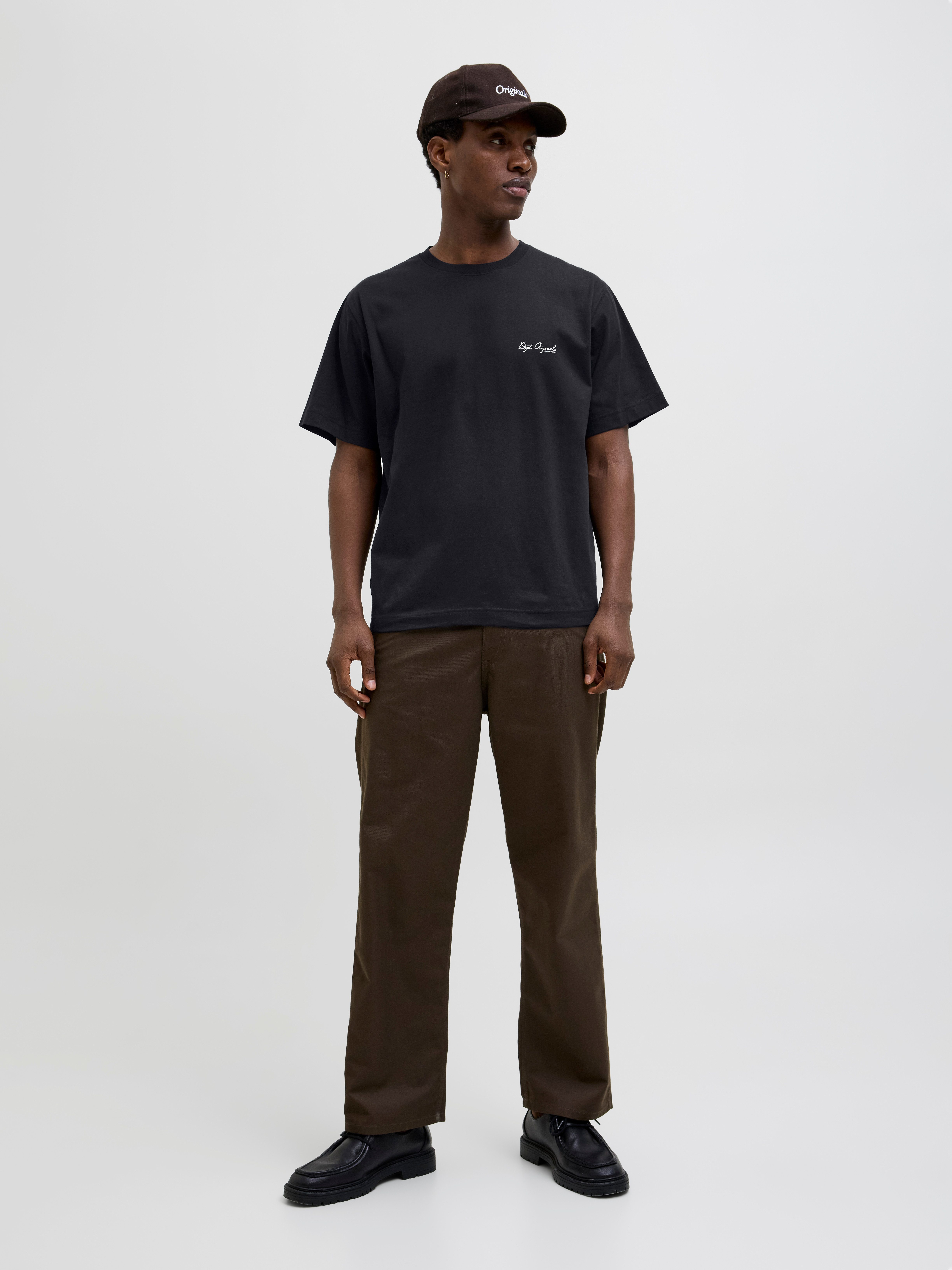Jack & Jones T-shirt JORISLINGTON BACK TEE SS CREW NECK SN