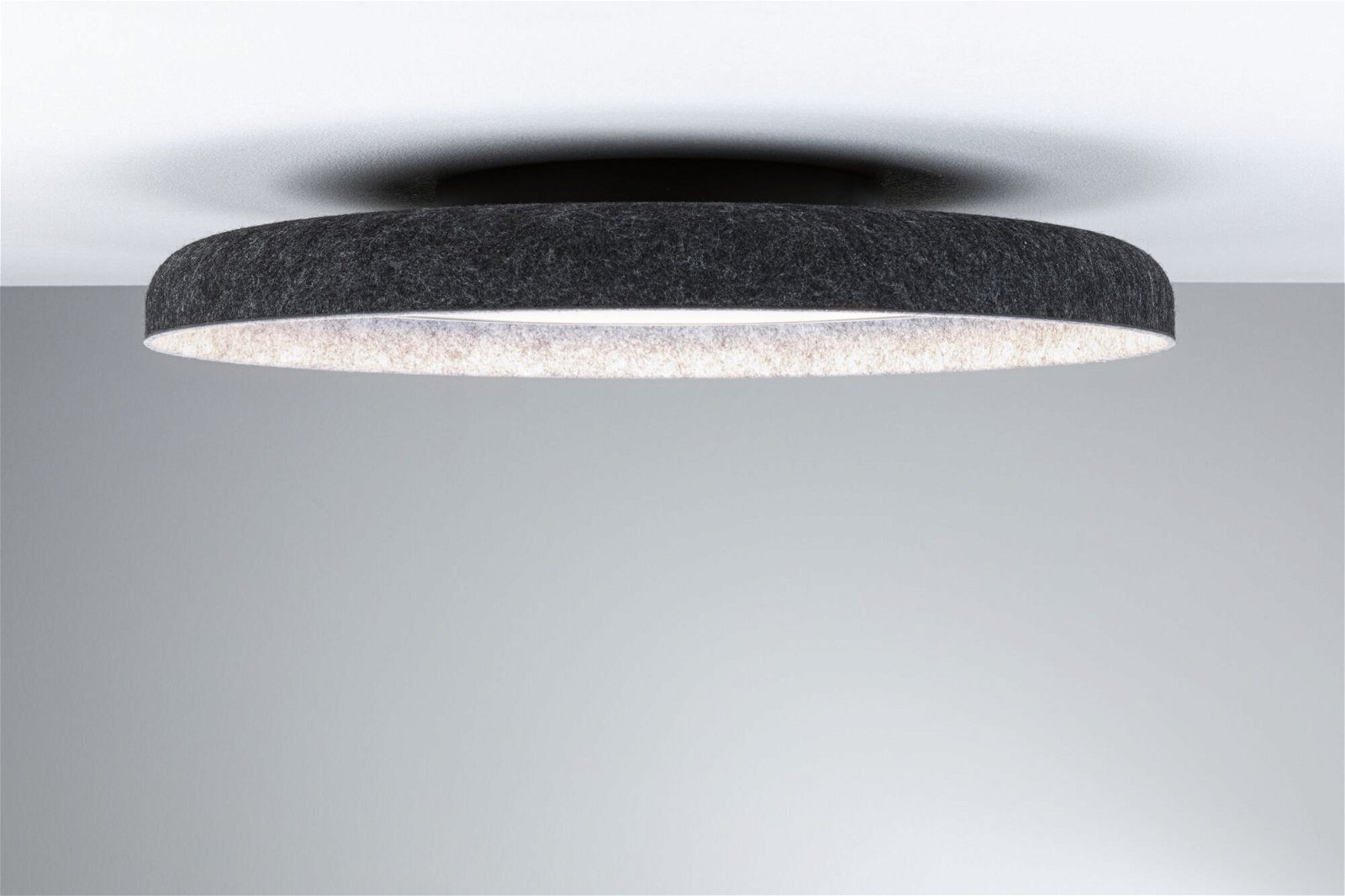 Paulmann Led-plafondlamp Zarina 3-Staps-dimbaar 2700K 3400lm 34W Antraciet (1 stuk)