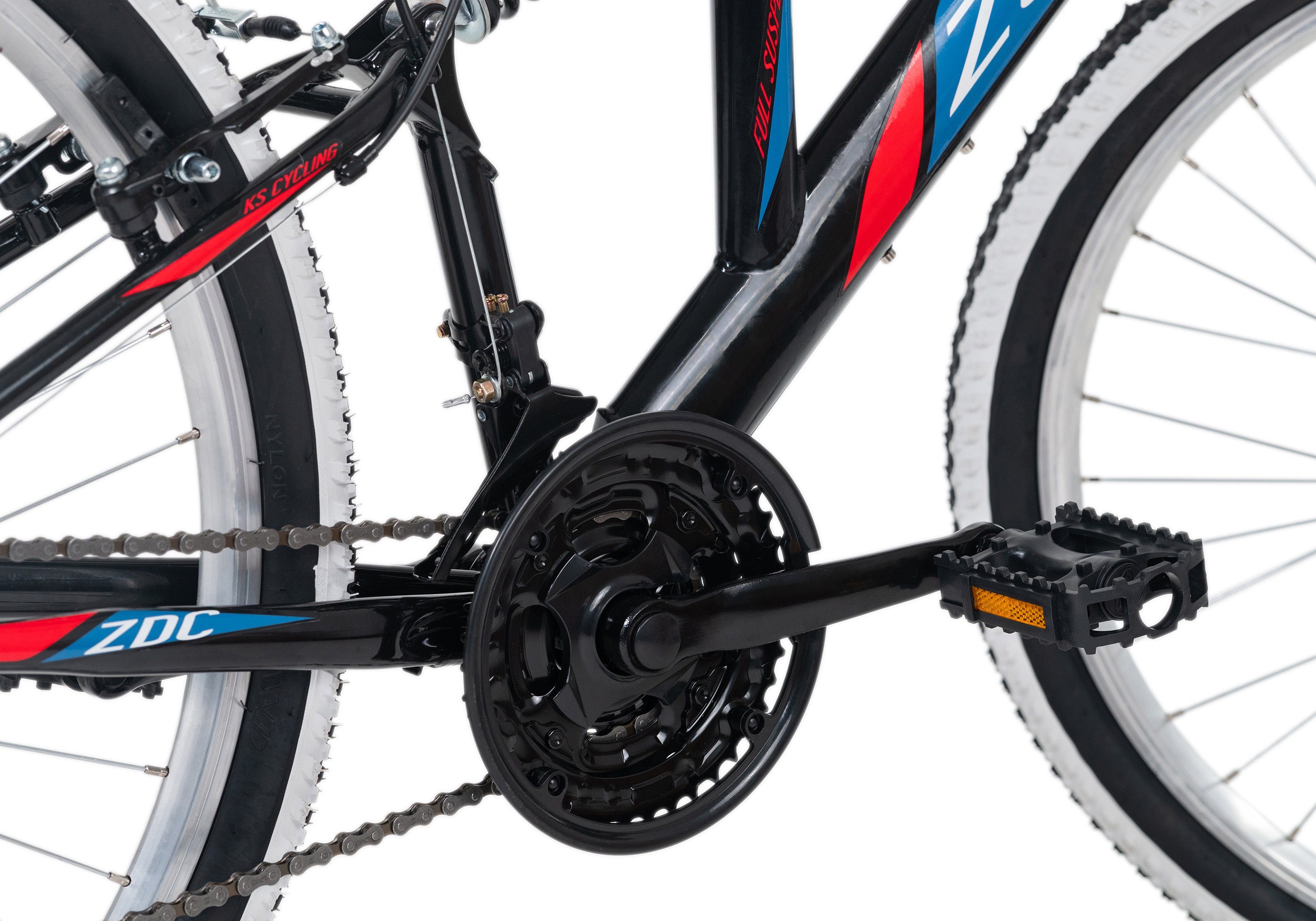 KS Cycling Mountainbike Zodiac voor dames en heren, kettingversnelling