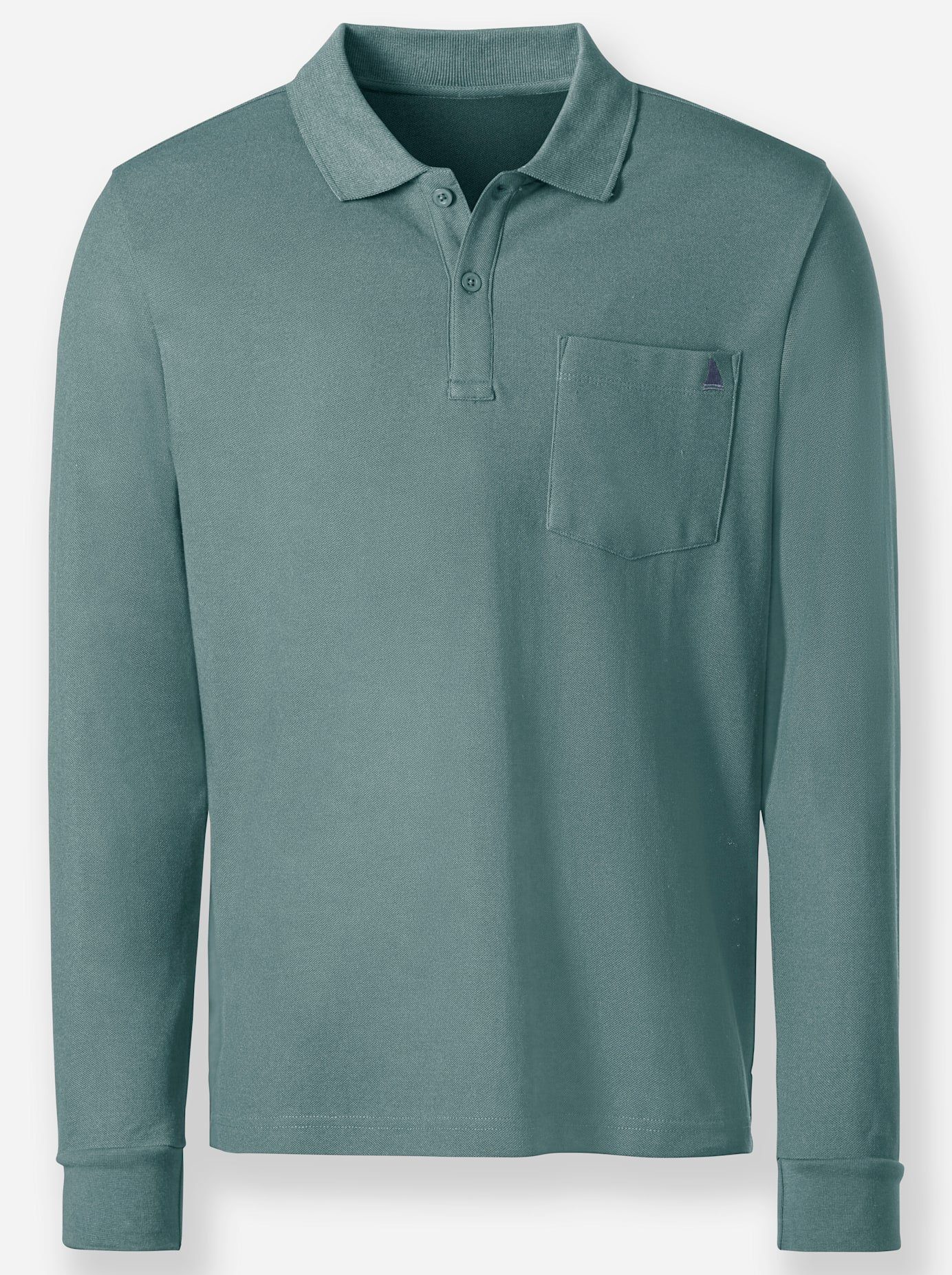 Catamaran Poloshirt met lange mouwen (1-delig)