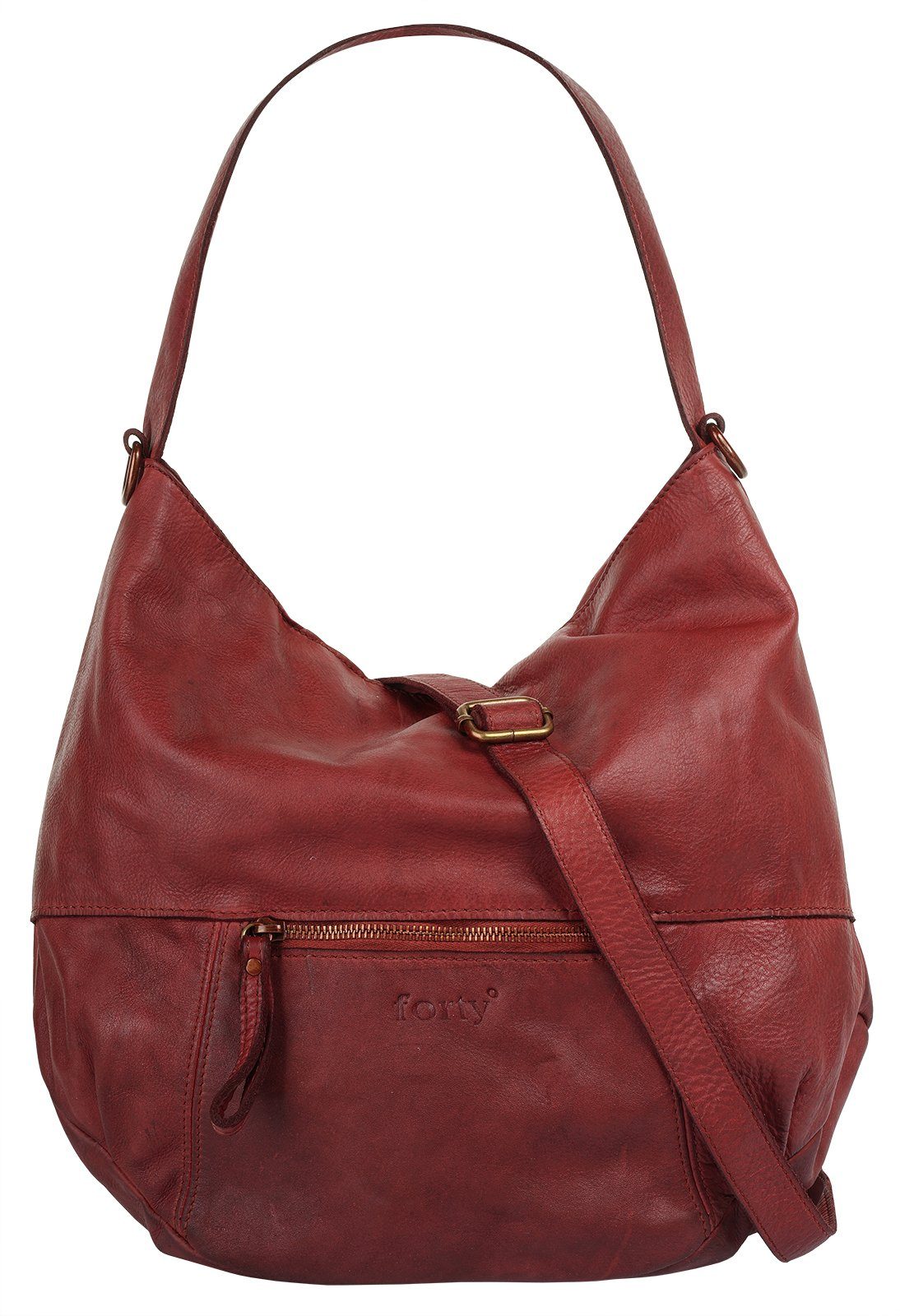 Forty Degrees Shopper echt leer, made in italy