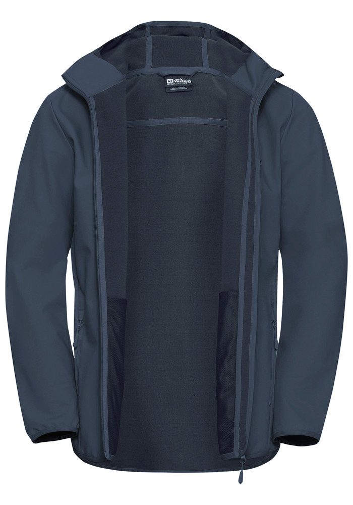 Jack Wolfskin Softshell-jack BORNBERG HOODY M