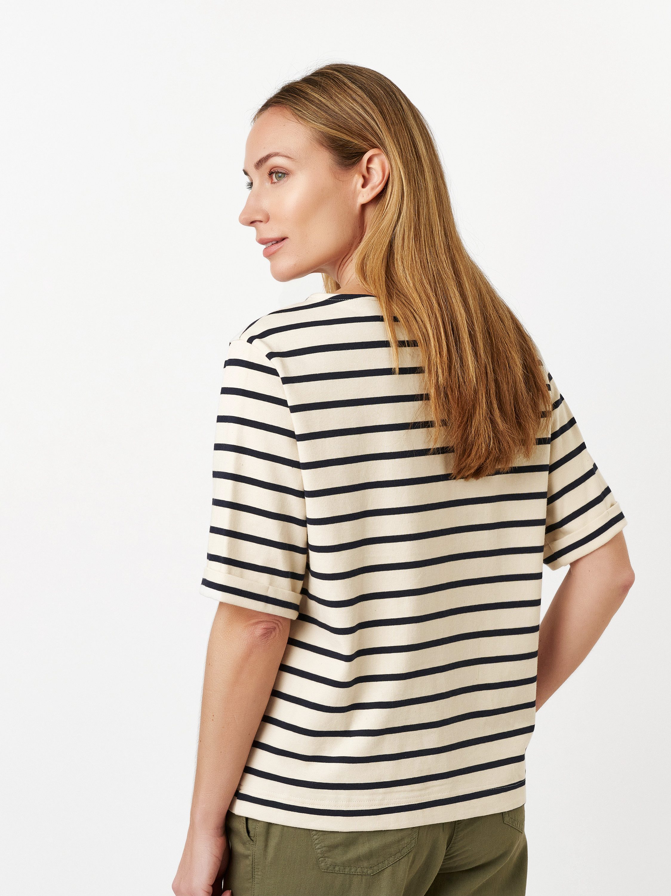 TONI T-shirt DOLLY met streepdessin
