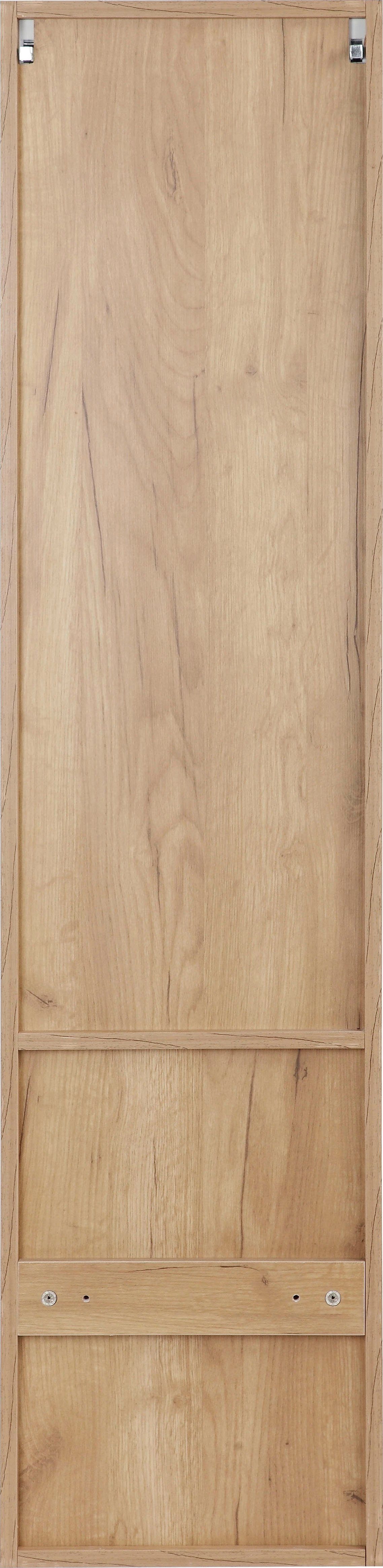 welltime Hoge kast Torun badkamerkast kast breedte 35 cm met glazen fronten